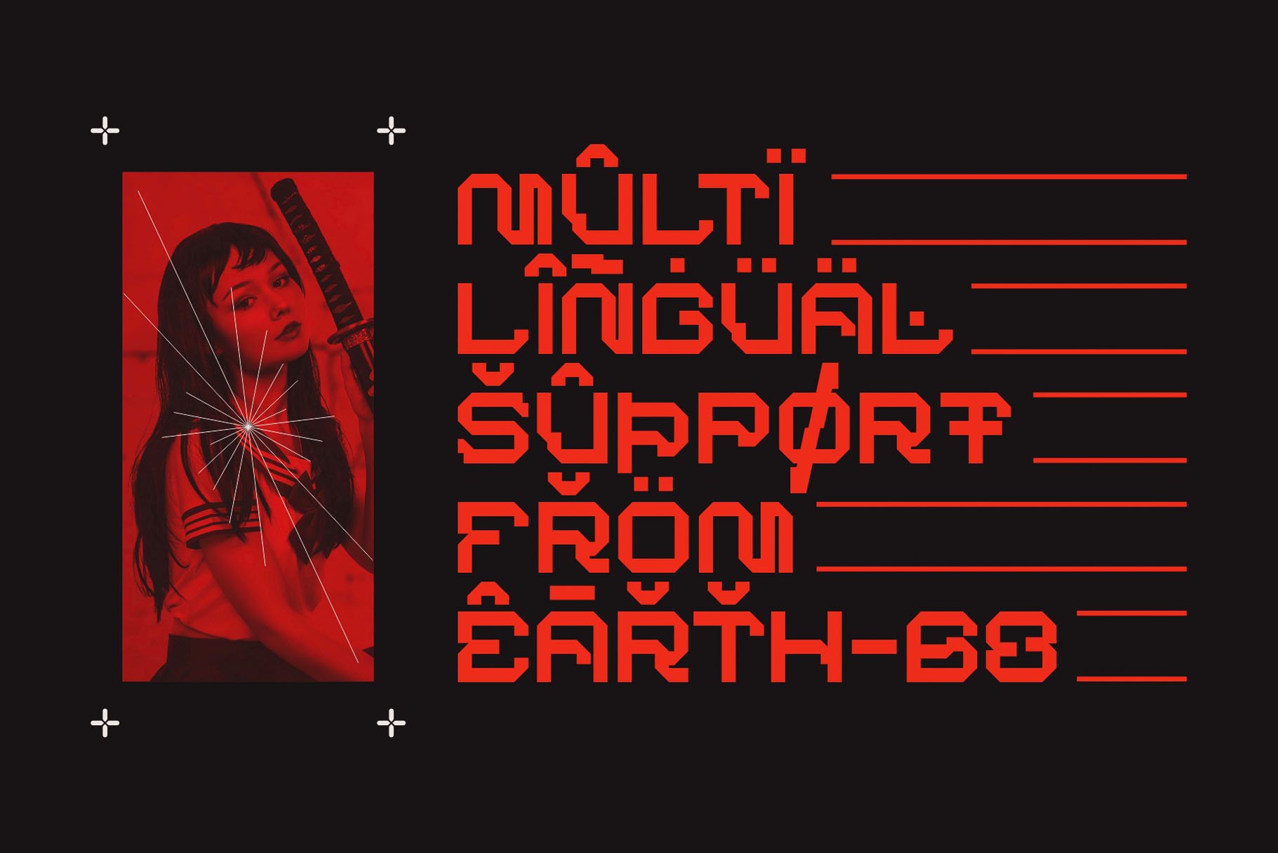BARKMO36 - Futuristic Mecha Font — image 5