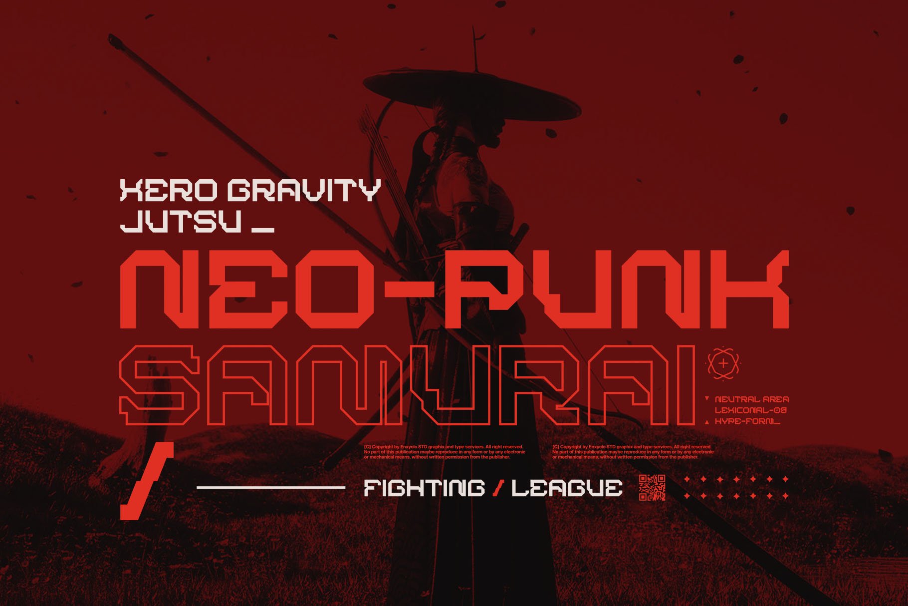 BARKMO36 - Futuristic Mecha Font — image 4