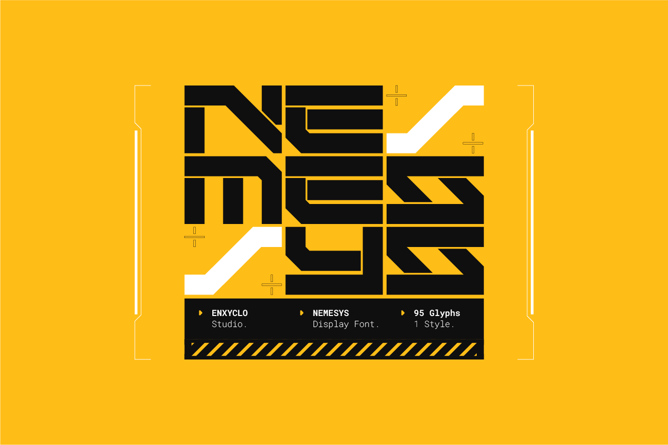 NEMESYS - Futuristic Font — image 9
