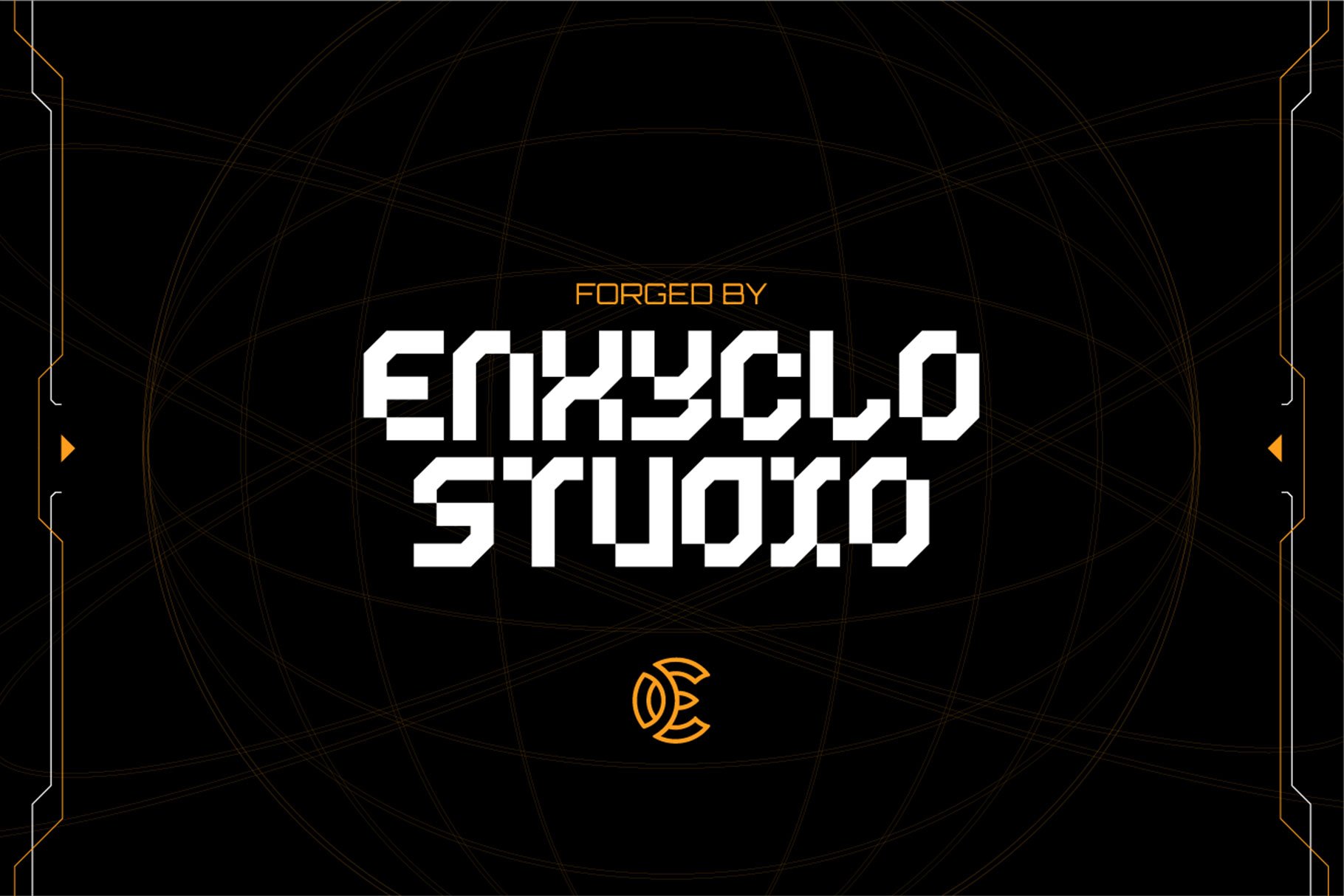 CYKLONE - Futuristic Display Font — image 1