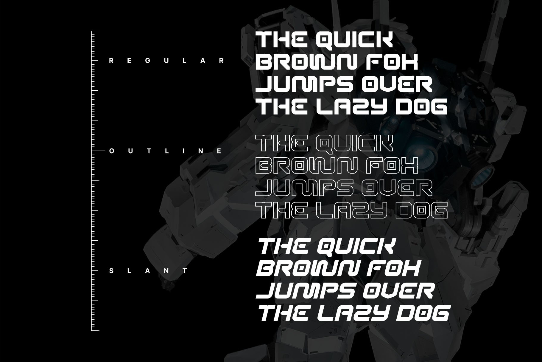 MOREKS - Futuristic Display Font — image 6