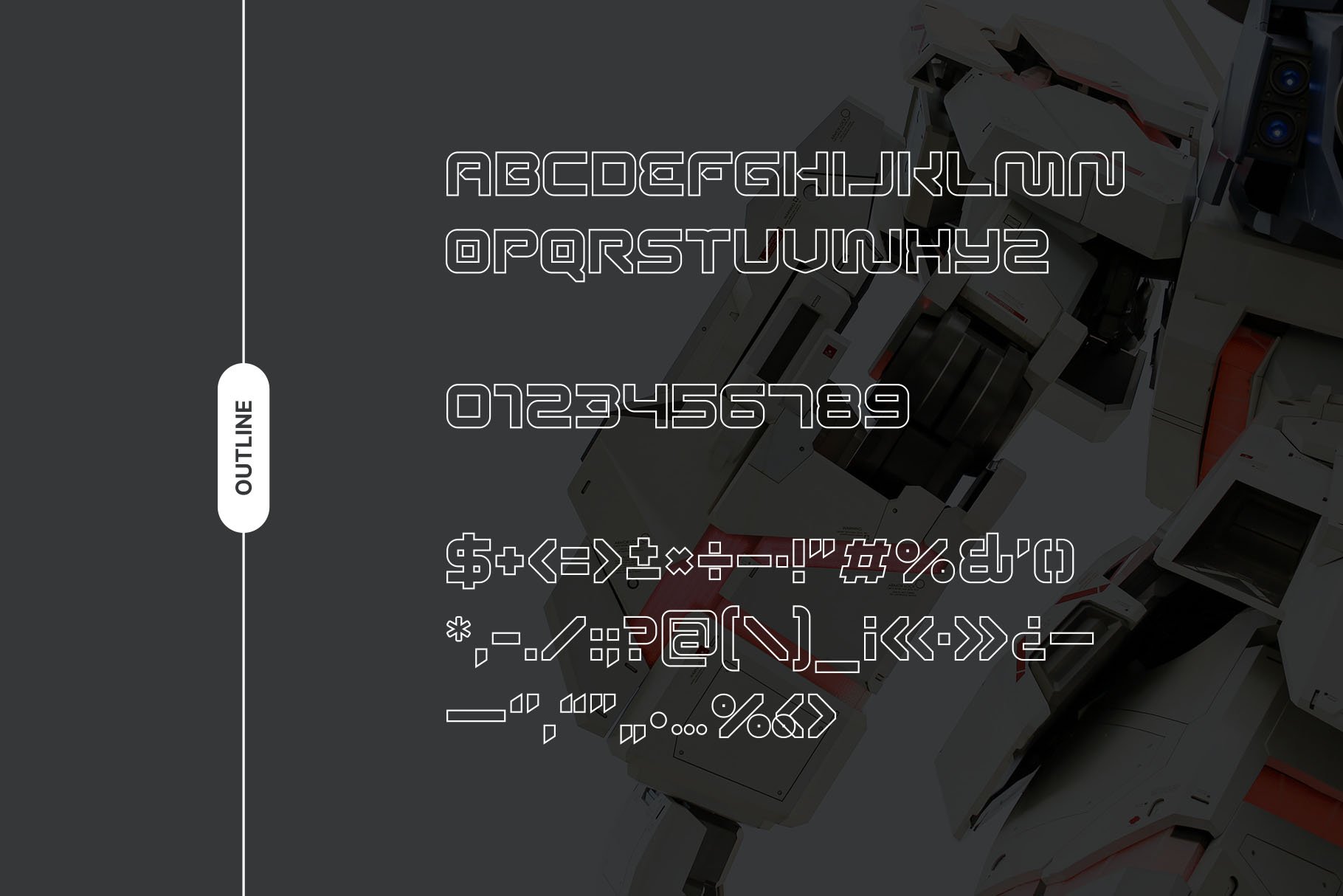 MOREKS - Futuristic Display Font — image 3