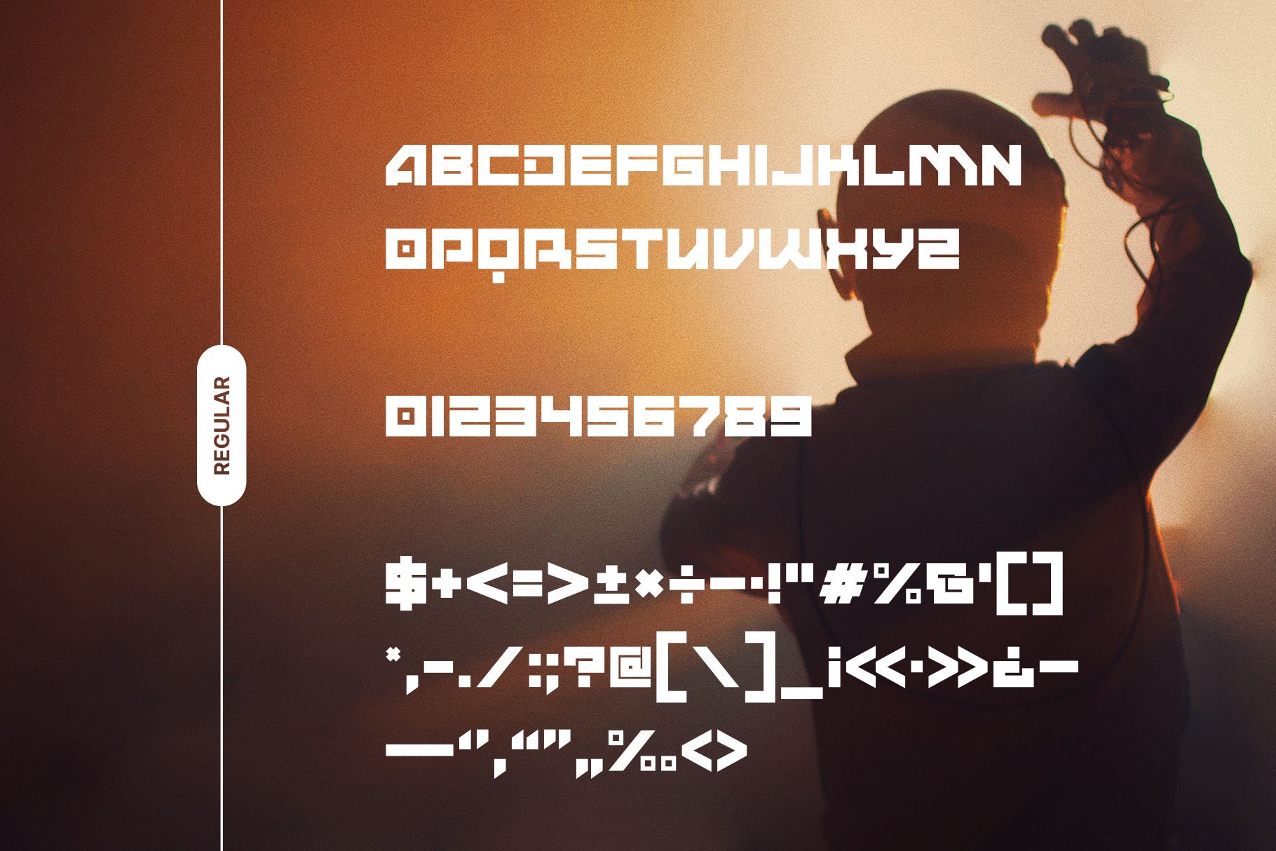 ANDMOREY - Futuristic Display Font — image 5