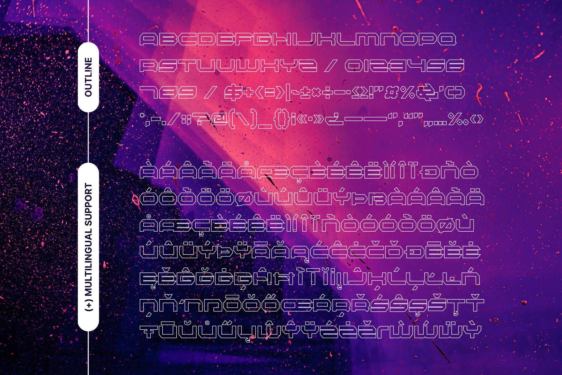 BEXAGO - Futuristic Display Font — image 3