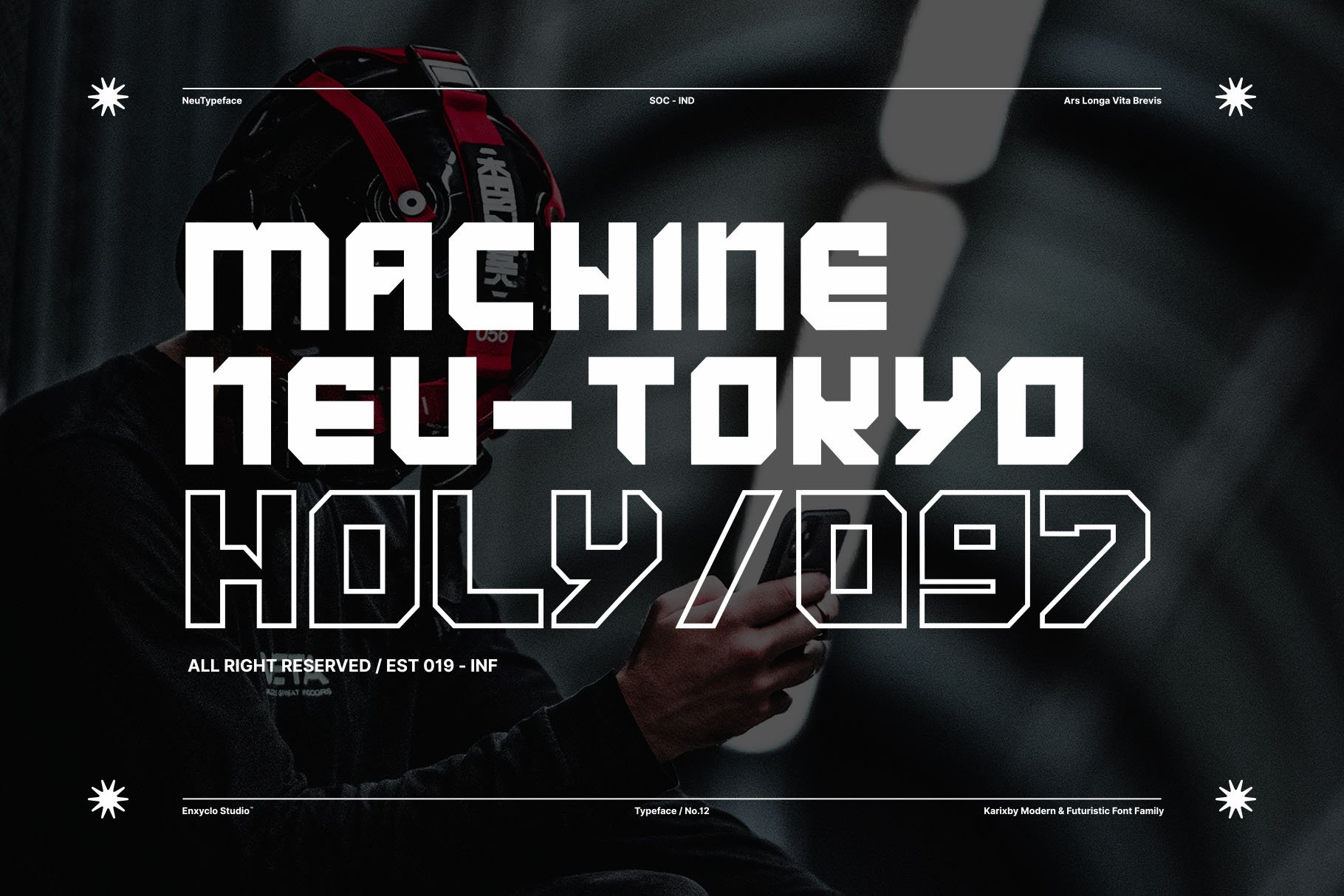 KARIXBY - Futuristic Display Font — image 3