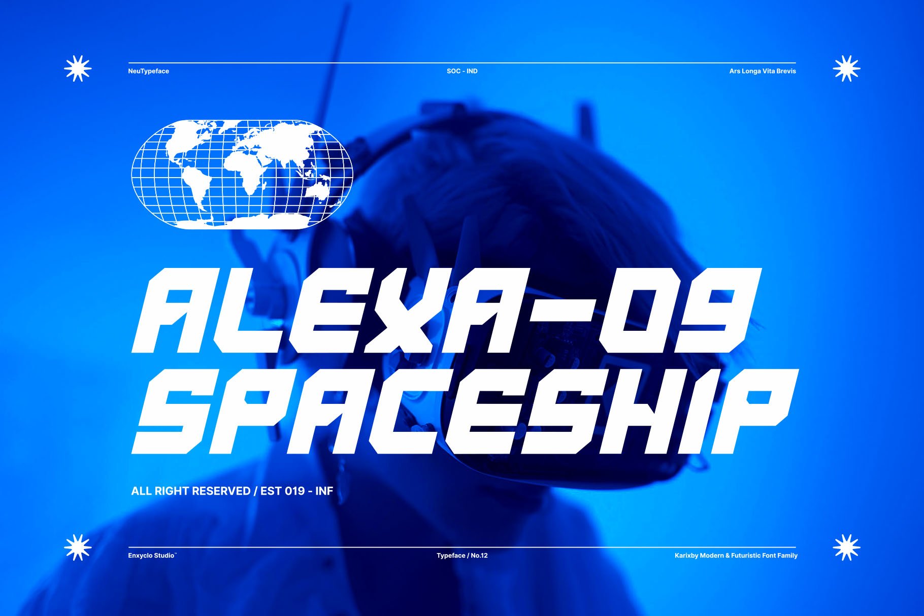 KARIXBY - Futuristic Display Font — image 4