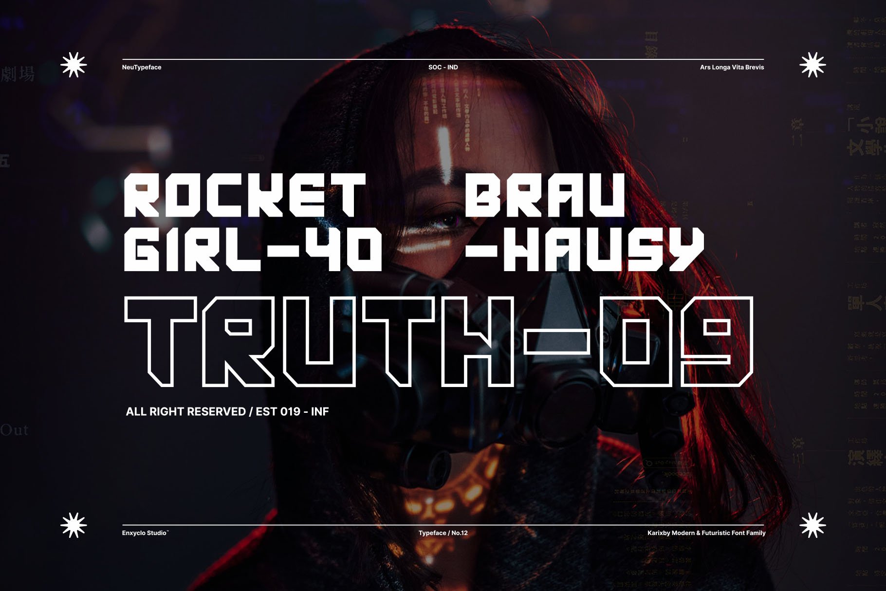 KARIXBY - Futuristic Display Font — image 5