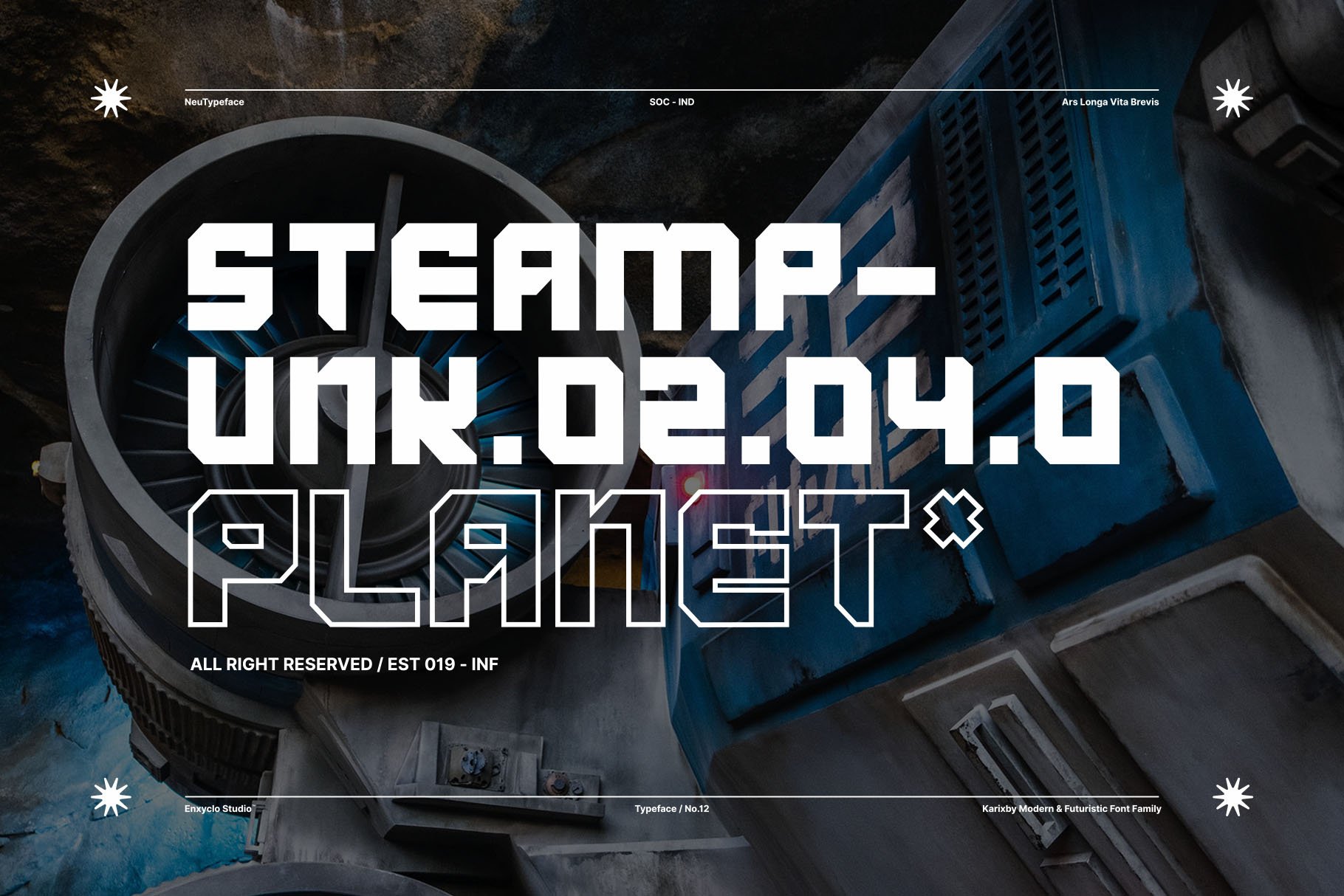 KARIXBY - Futuristic Display Font — image 9