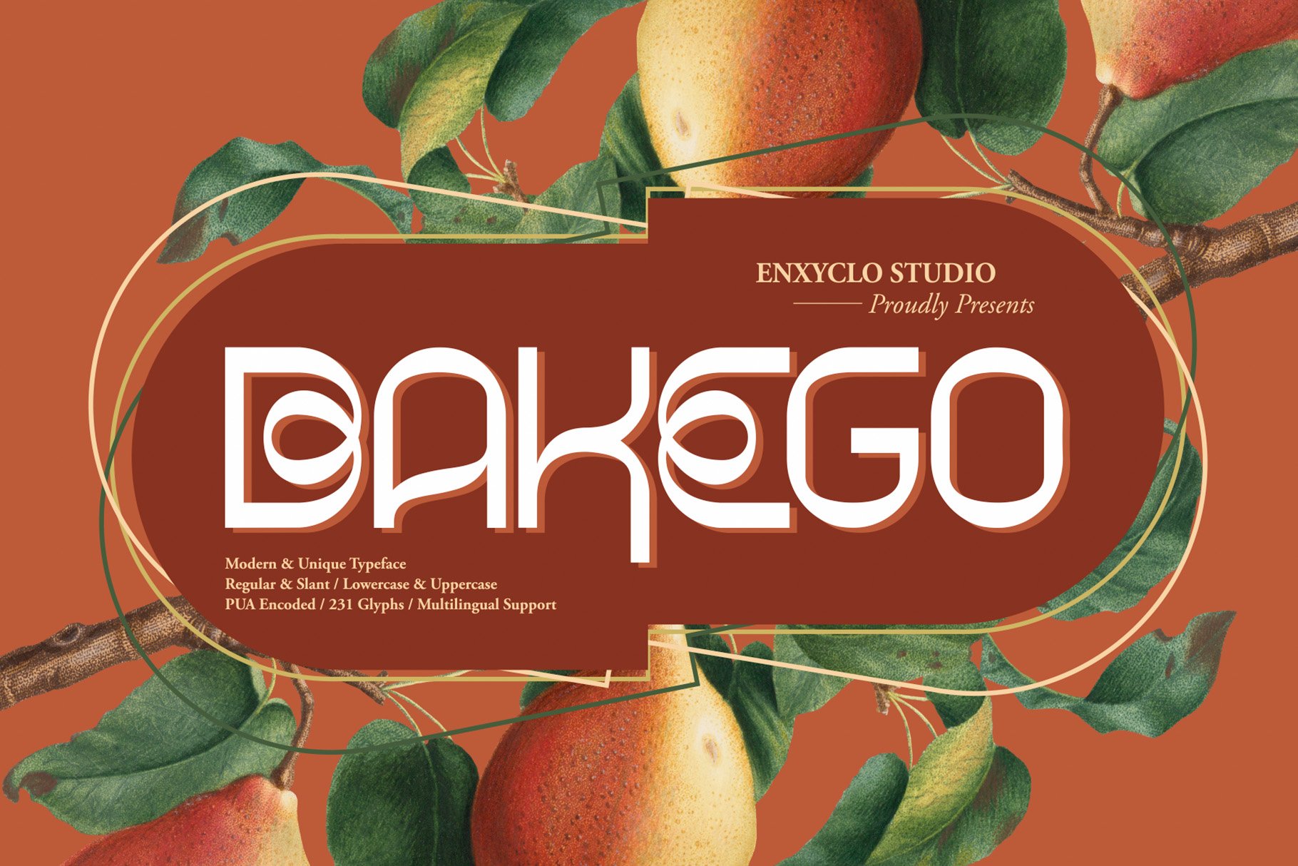 BAKEGO - Unique & Modern Typeface — image 10