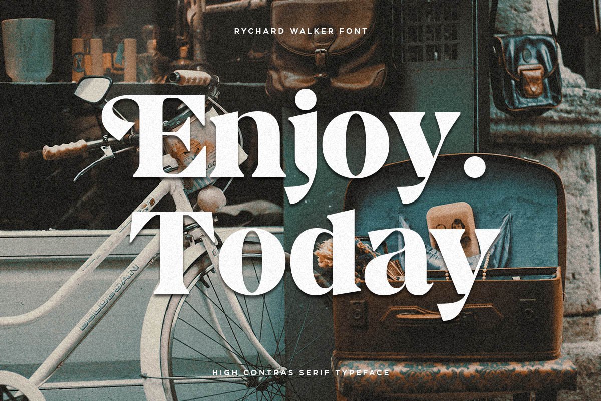 Rychard Walker | Modern Serif Font — image 9