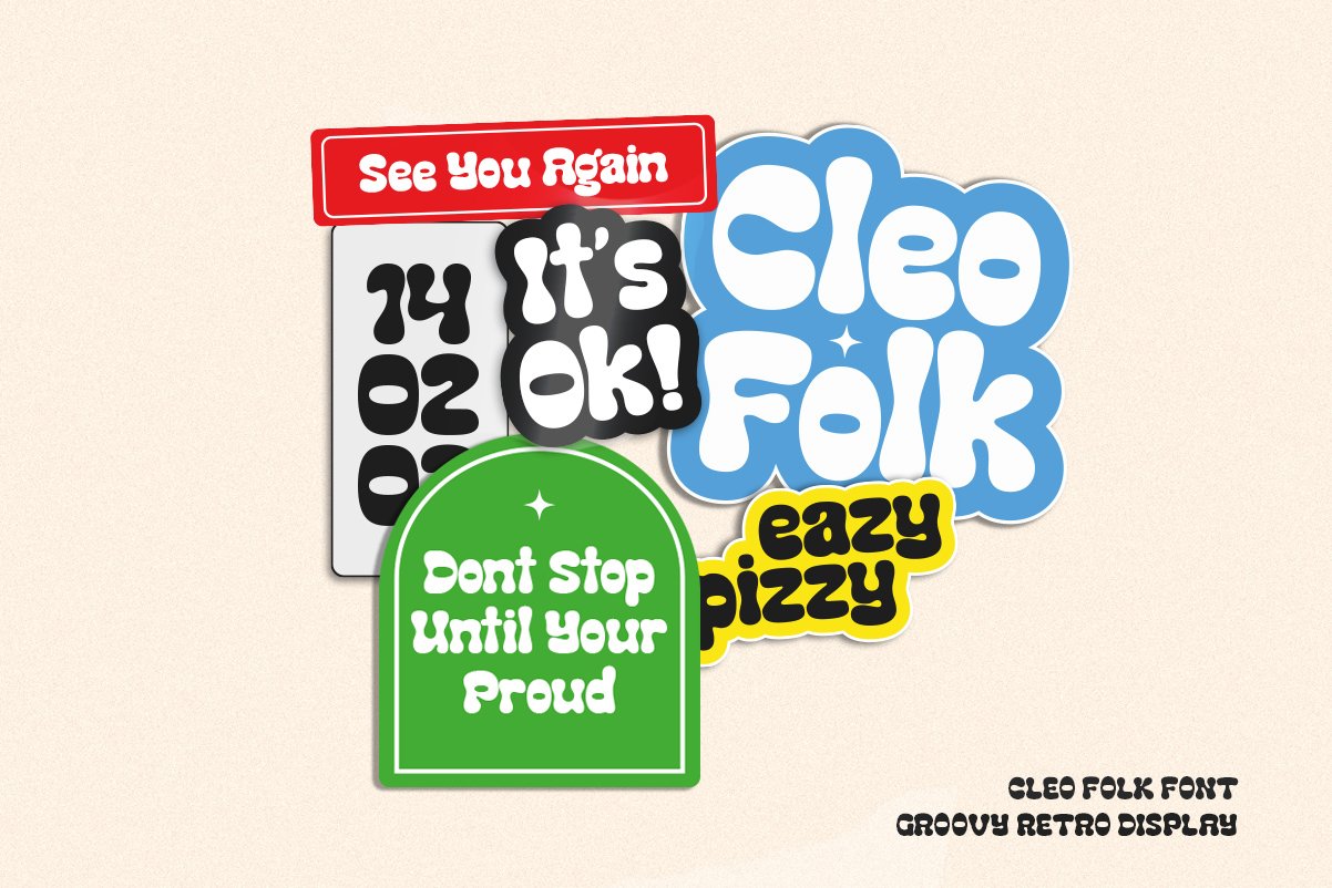 Cleo Folk | Groovy Retro Display — image 6