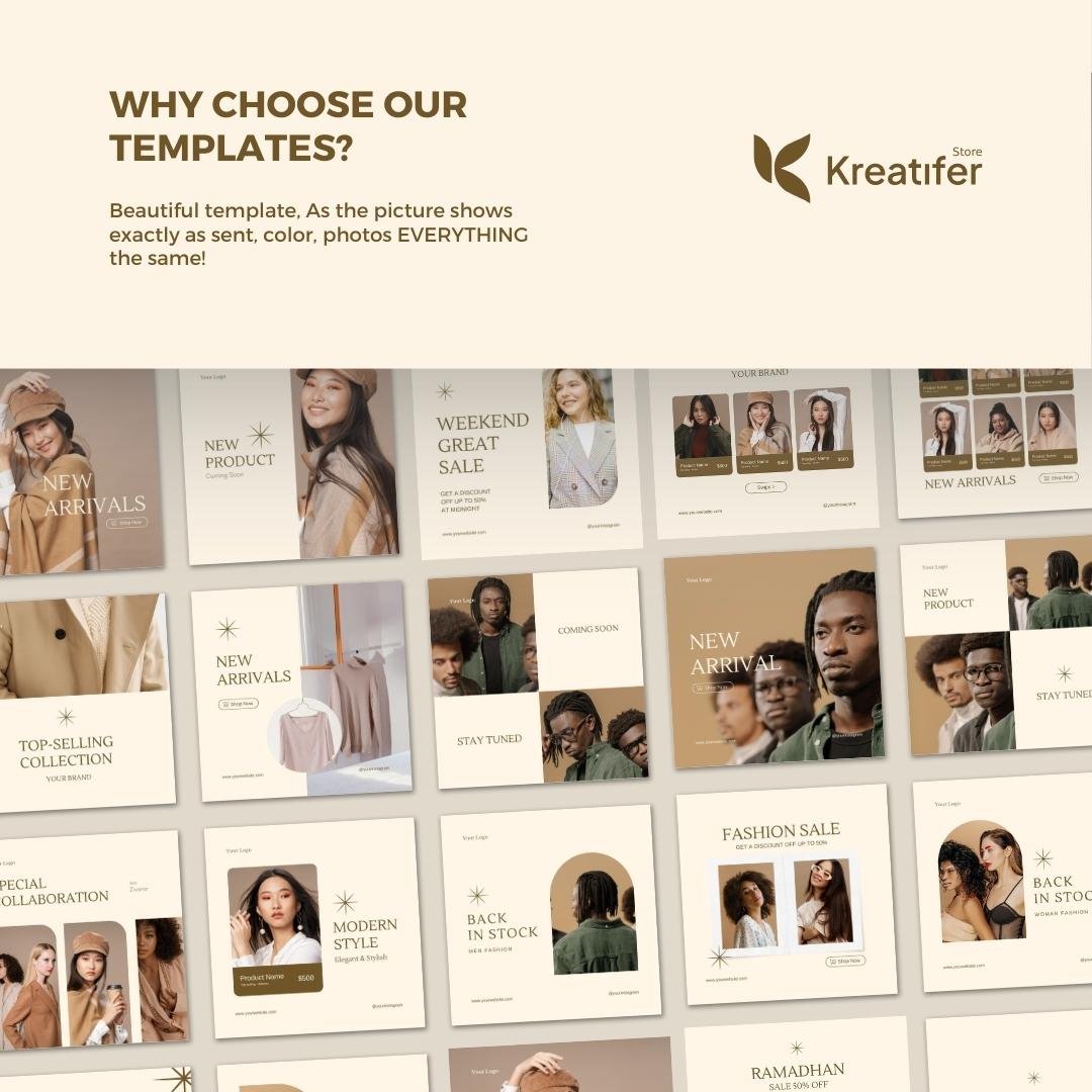 Instagram Design Template Fashion For Clothing Store | Canva Template — image 3