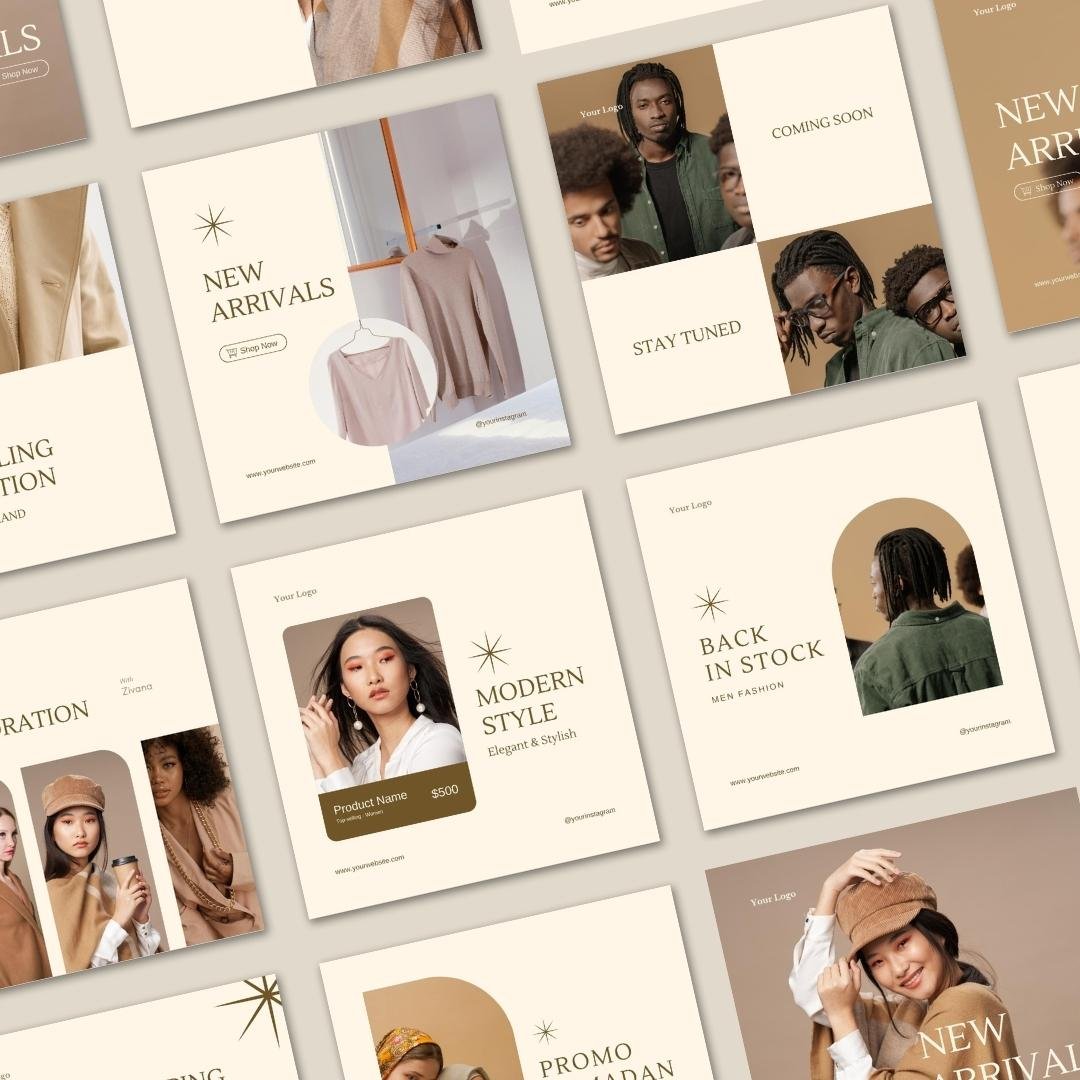 Instagram Design Template Fashion For Clothing Store | Canva Template — image 5
