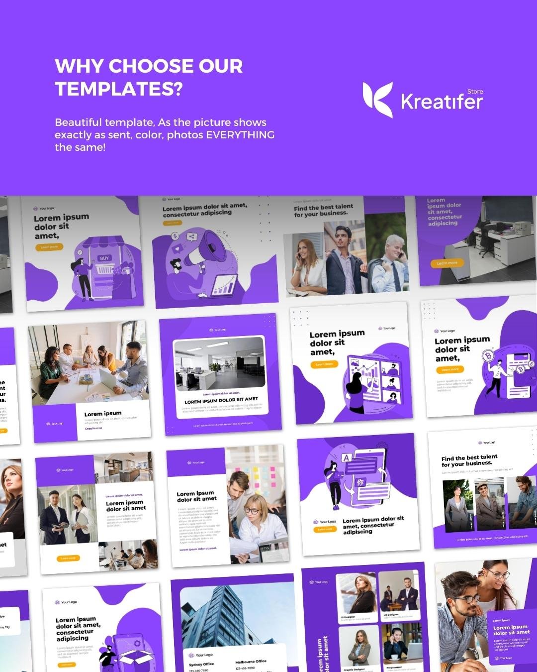 Instagram Design Template Business For Small Company/Business | Canva Template — image 3