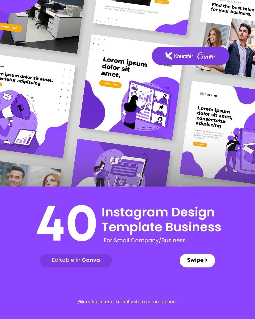 Instagram Design Template Business For Small Company/Business | Canva Template — image 5