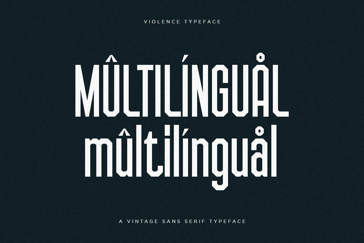 Violence | Retro Sans — image 1