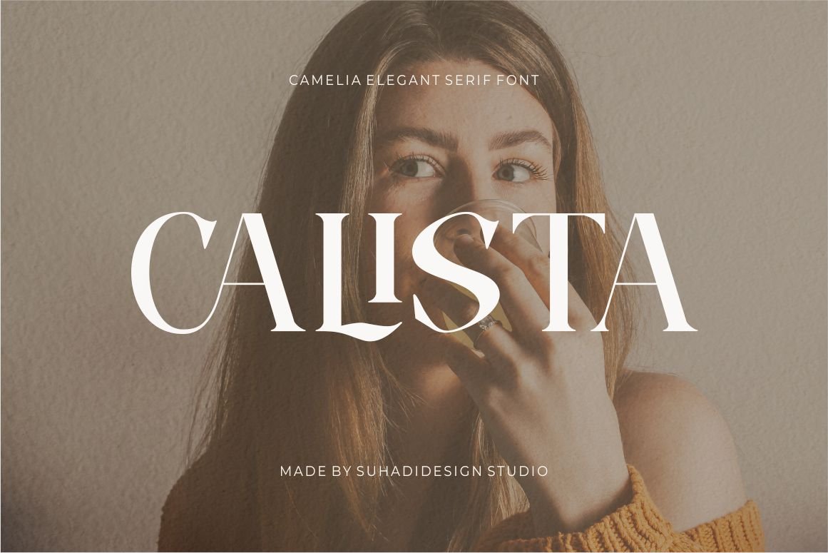 Camelia elegant serif font — image 5