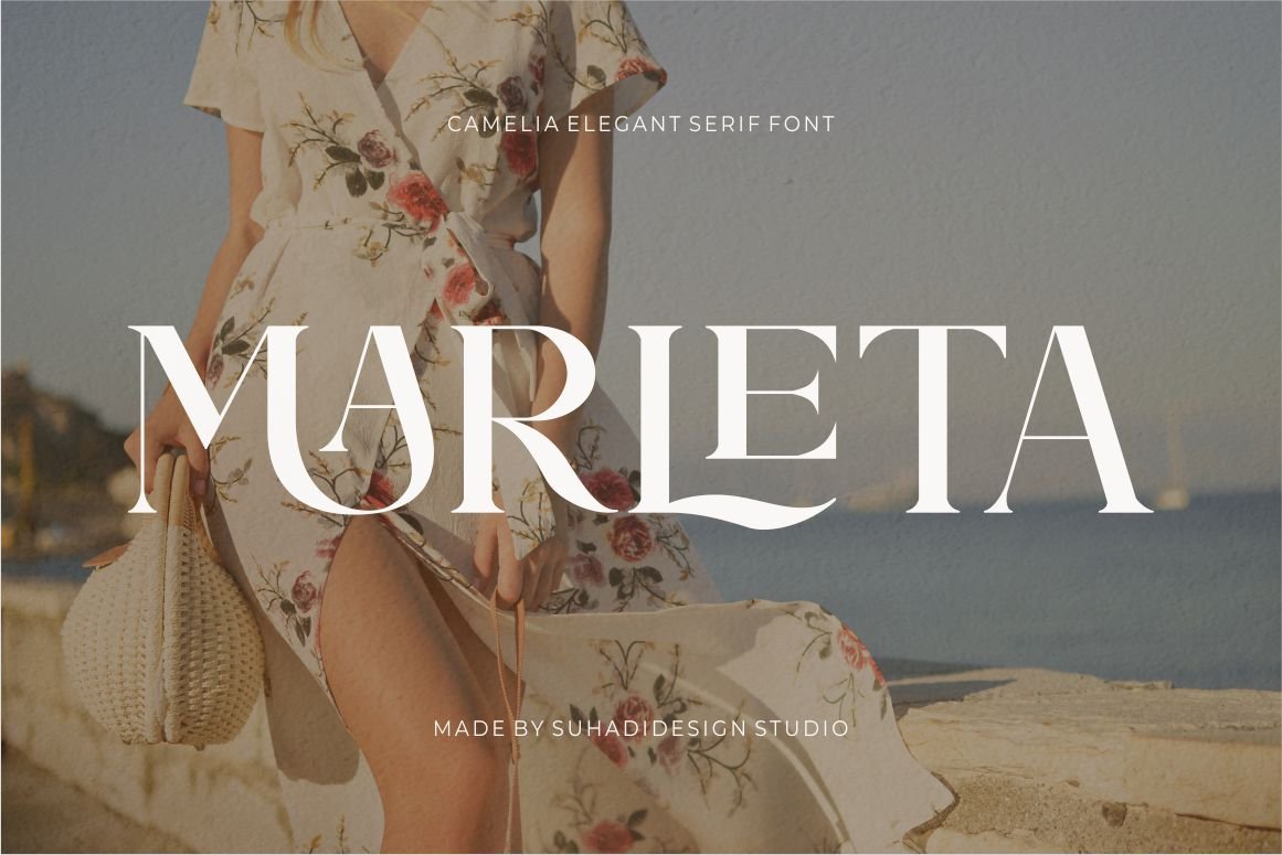 Camelia elegant serif font — image 6