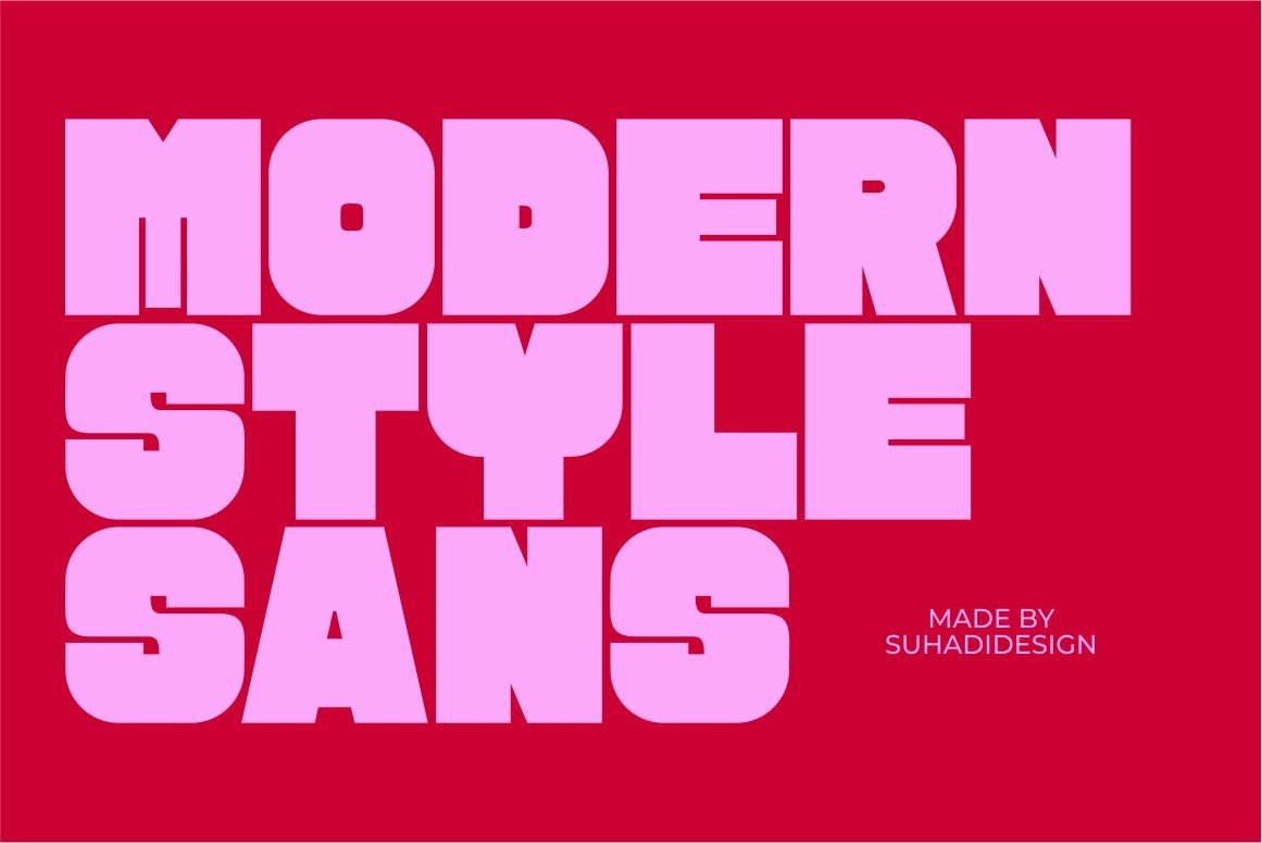 Fat Chubby Sans Serif Font — image 4