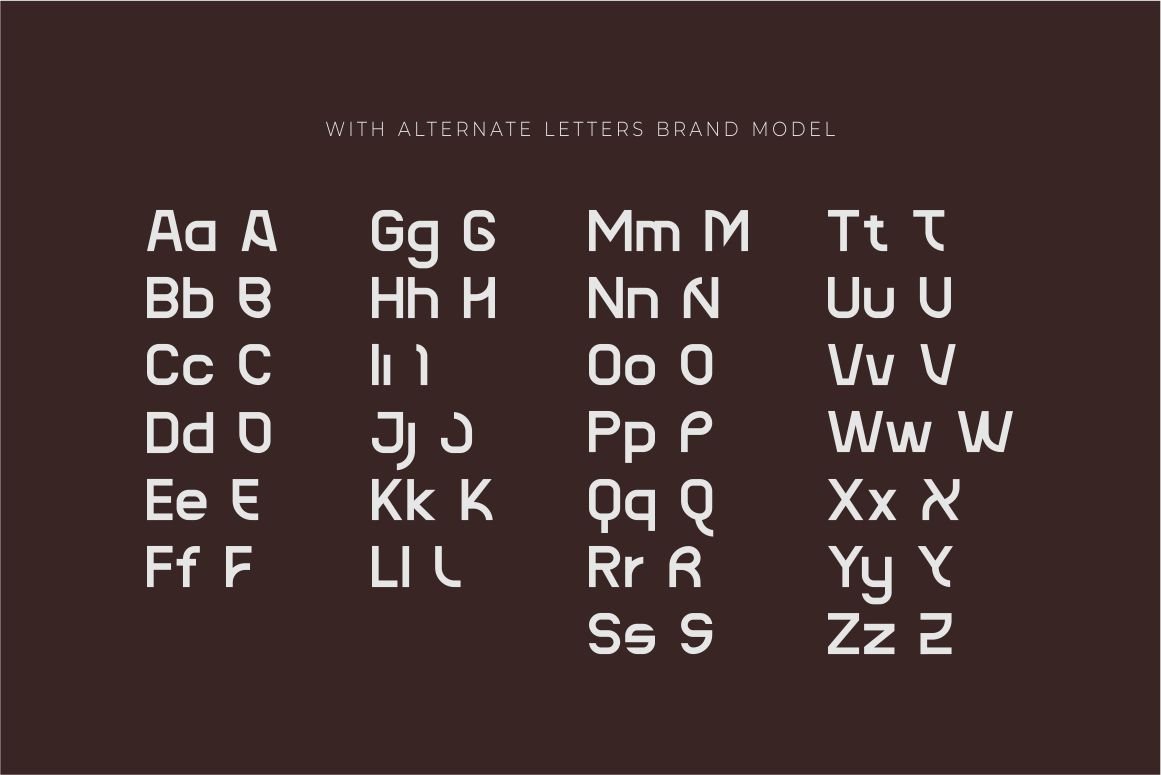 Blax - Sans Serif Alternate Font Family — image 4