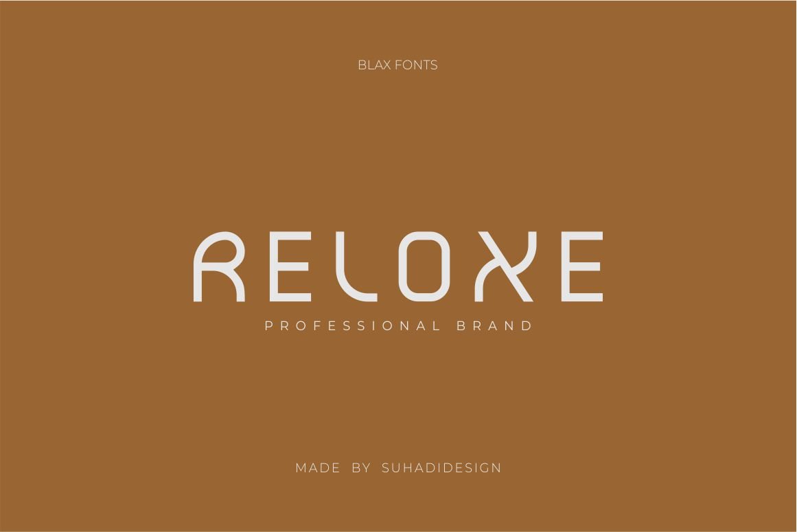 Blax - Sans Serif Alternate Font Family — image 6