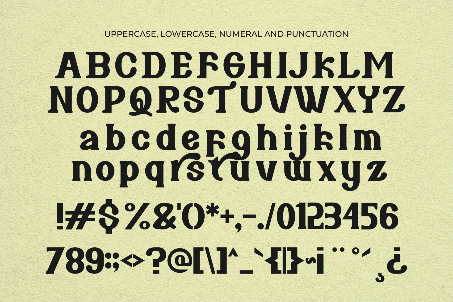 Bareno modern retro serif font — image 10