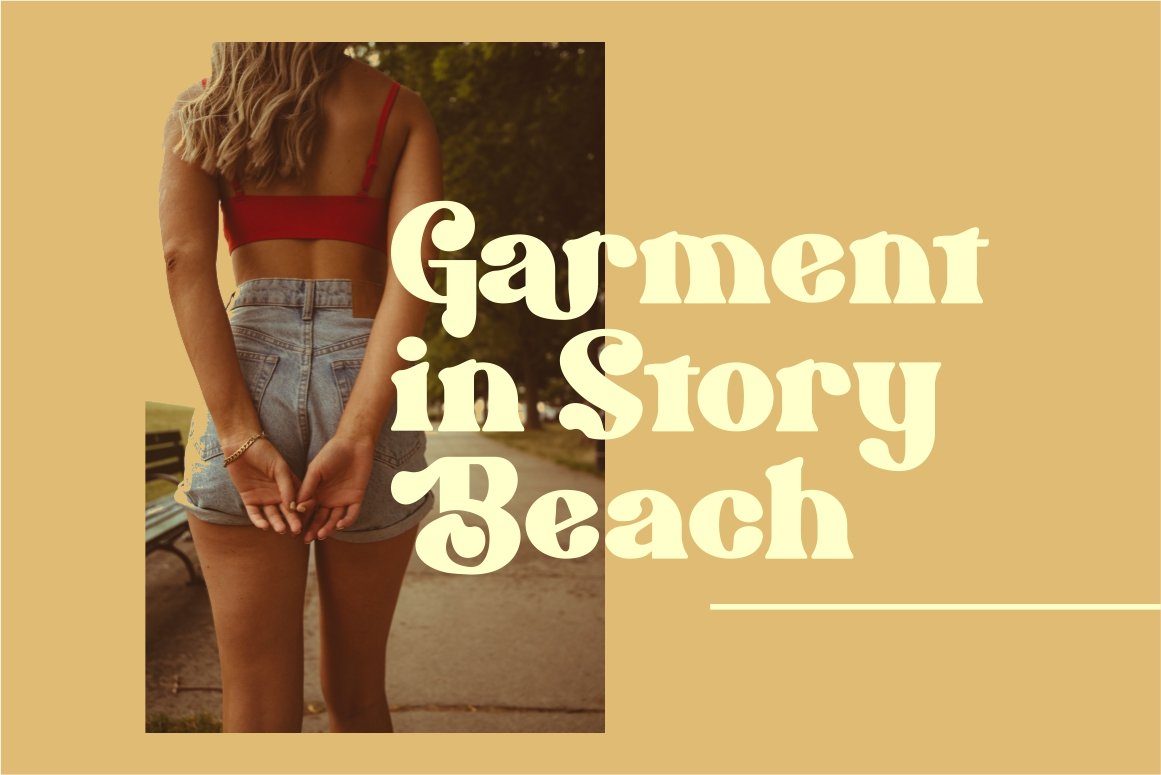Brigast modern retro typeface font — image 2