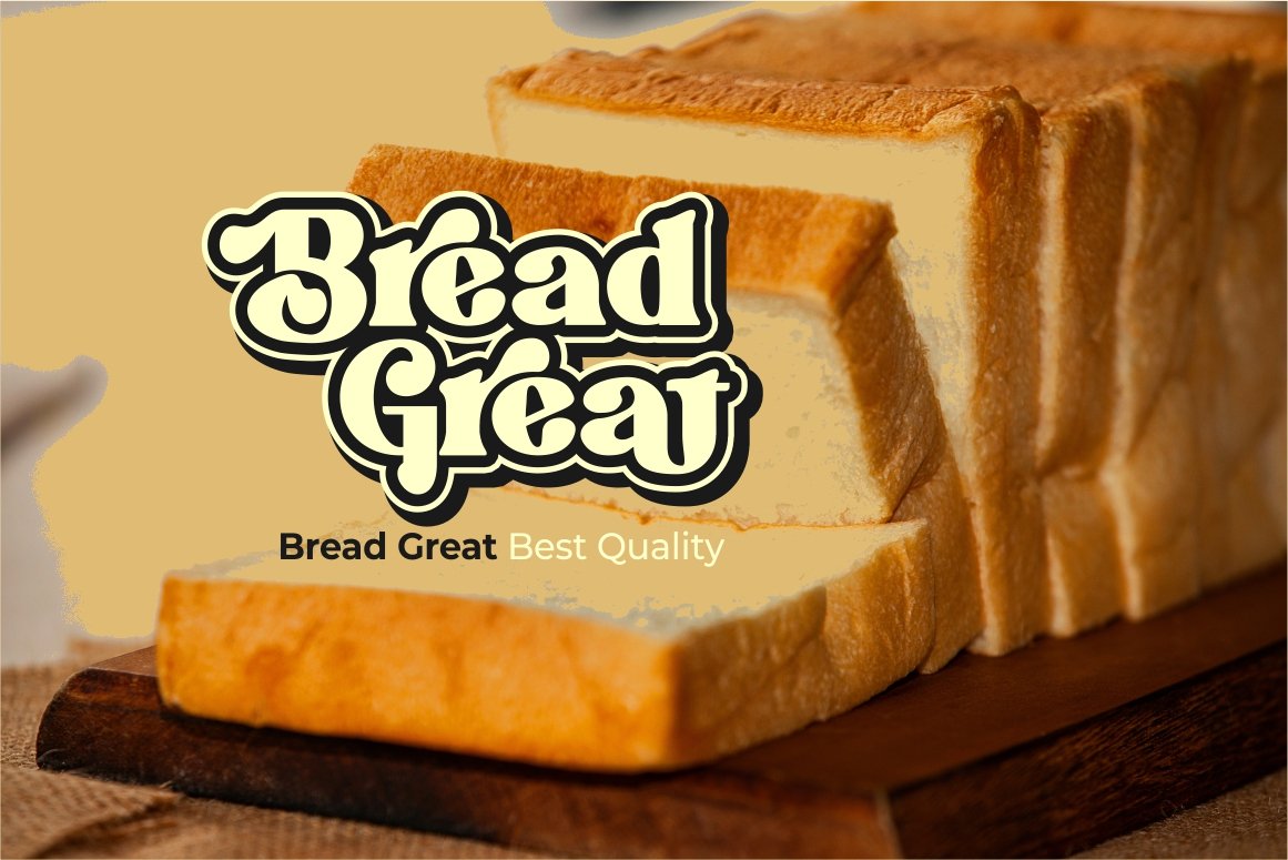 Brigast modern retro typeface font — image 7