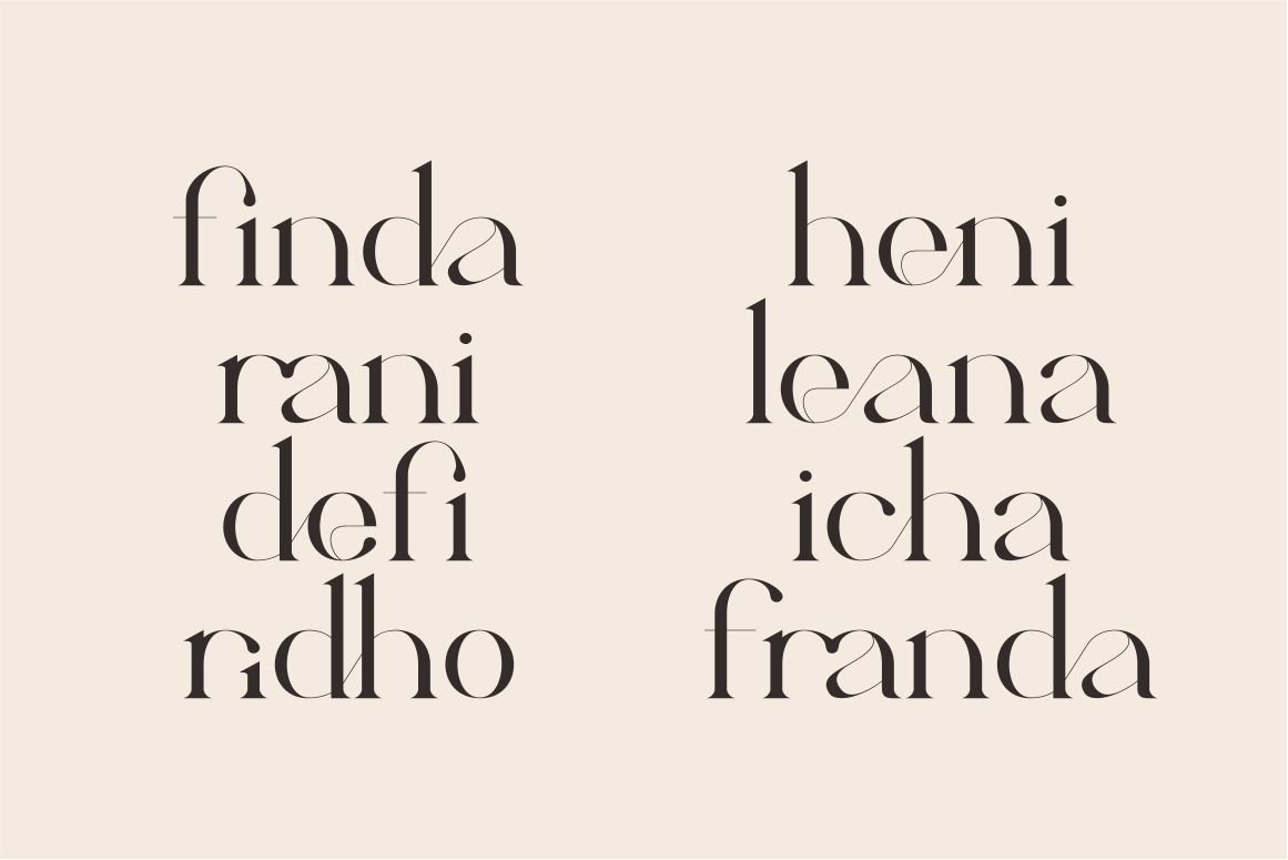 Calina serif classy font — image 10