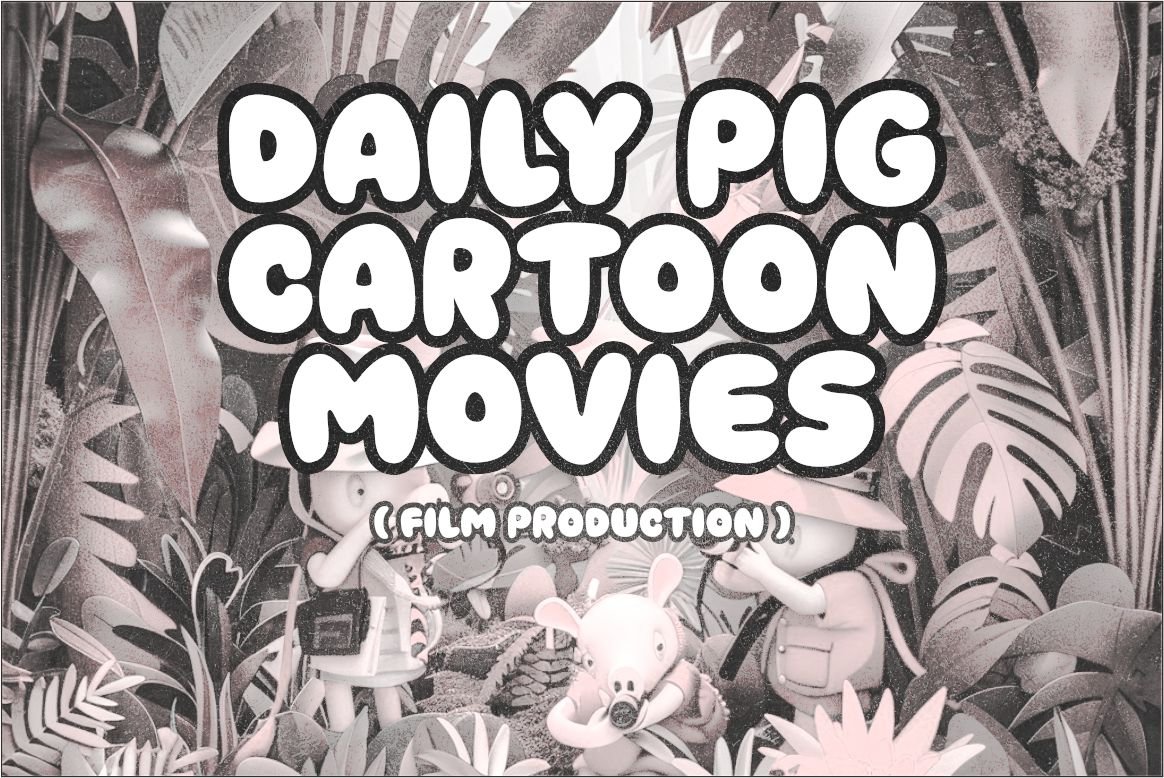 Cinema Cartoon Fat Round Font — image 2