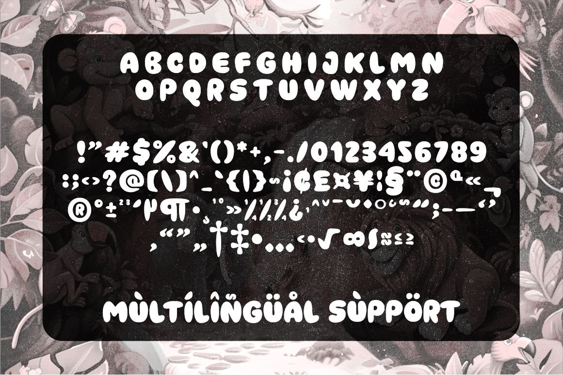 Cinema Cartoon Fat Round Font — image 7