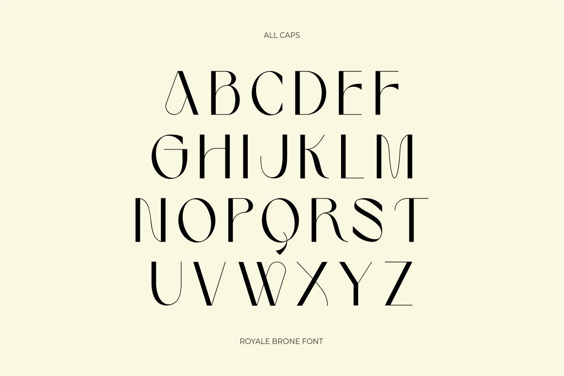 Royale Brone Elegant Stylish Serif Font — image 10