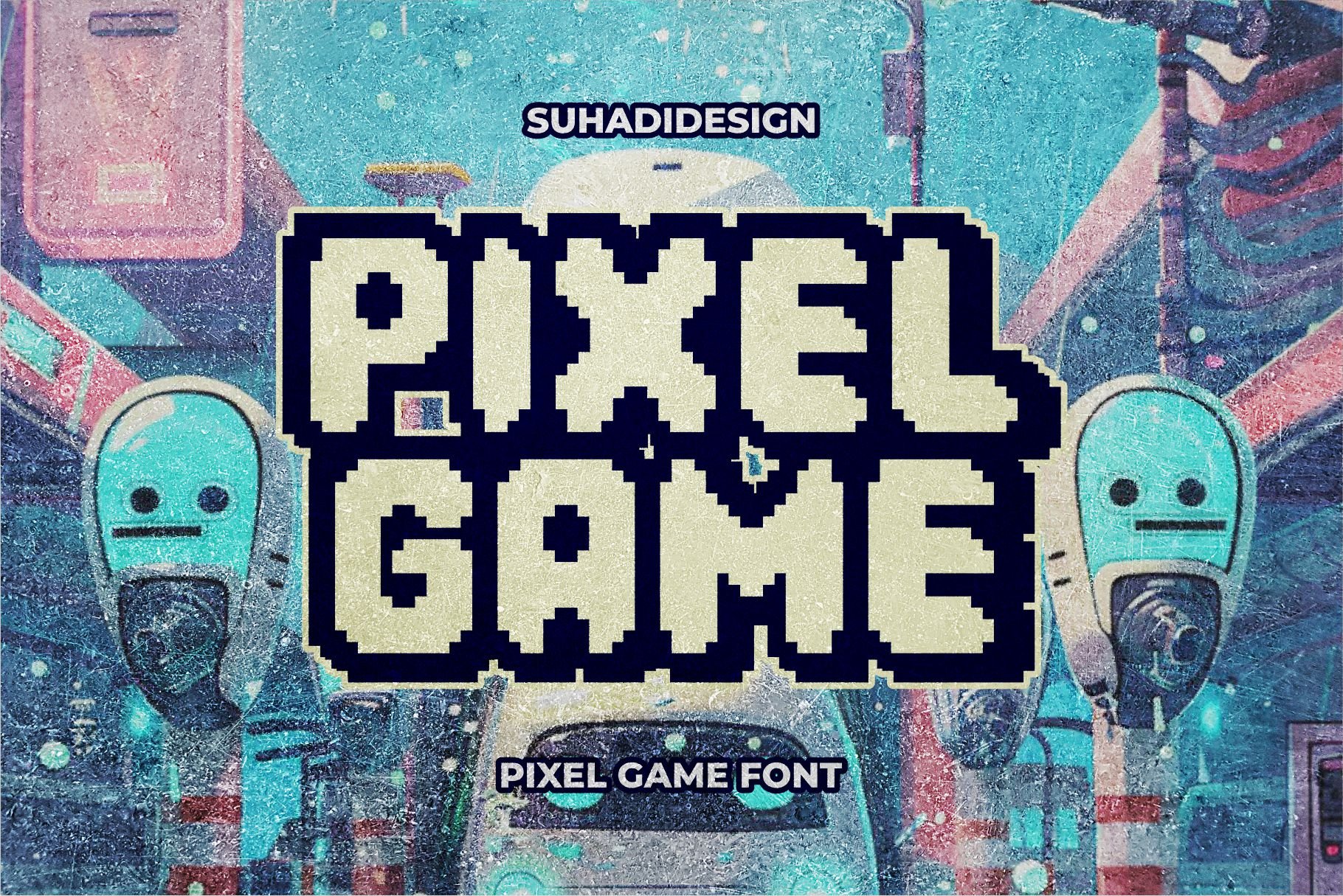 Pixel Game Font - Dot Pixels — image 1