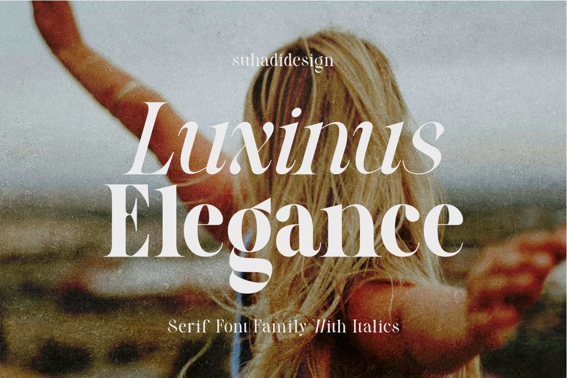 Luxinus Elegance Serif Family With Italic Font — image 1