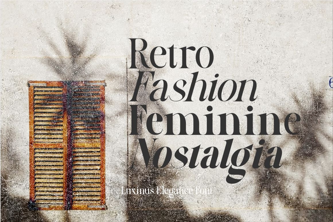 Luxinus Elegance Serif Family With Italic Font — image 4