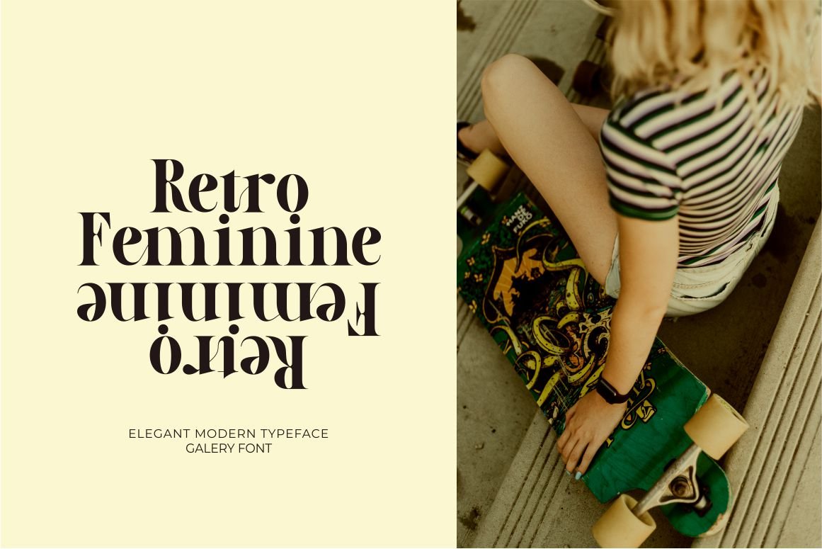 Galery - Elegant Modern Ligature Typeface — image 8