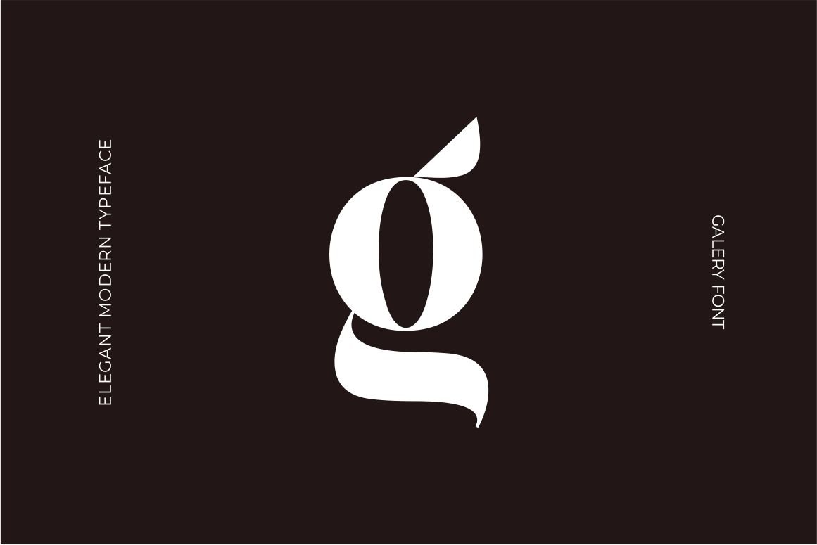 Galery - Elegant Modern Ligature Typeface — image 9