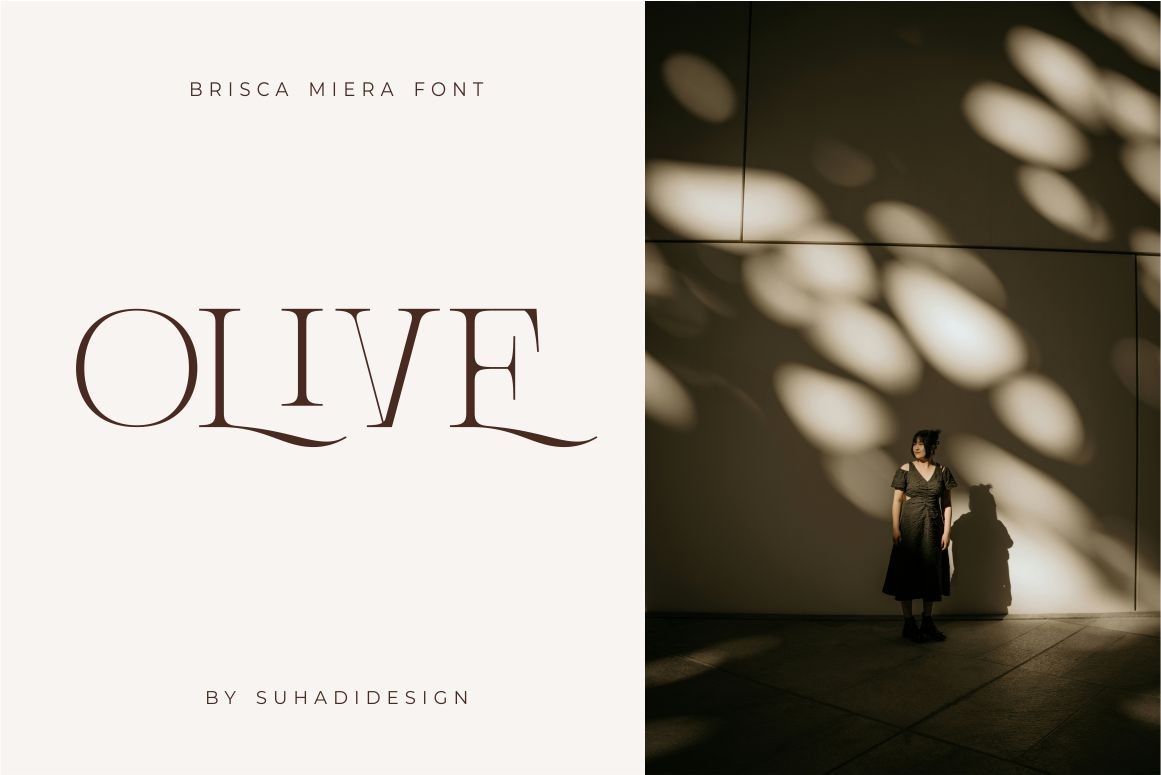 Brisca Miera - Chic Alternate Ligature Serif Font — image 2