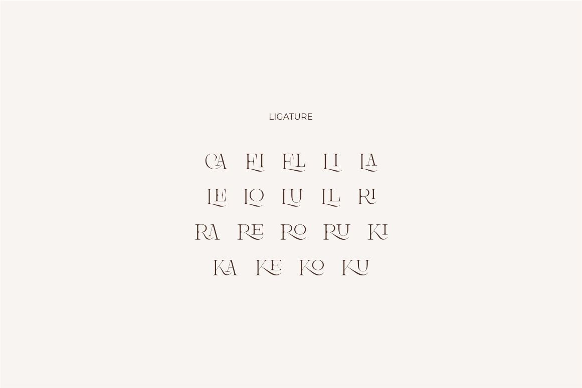 Brisca Miera - Chic Alternate Ligature Serif Font — image 12