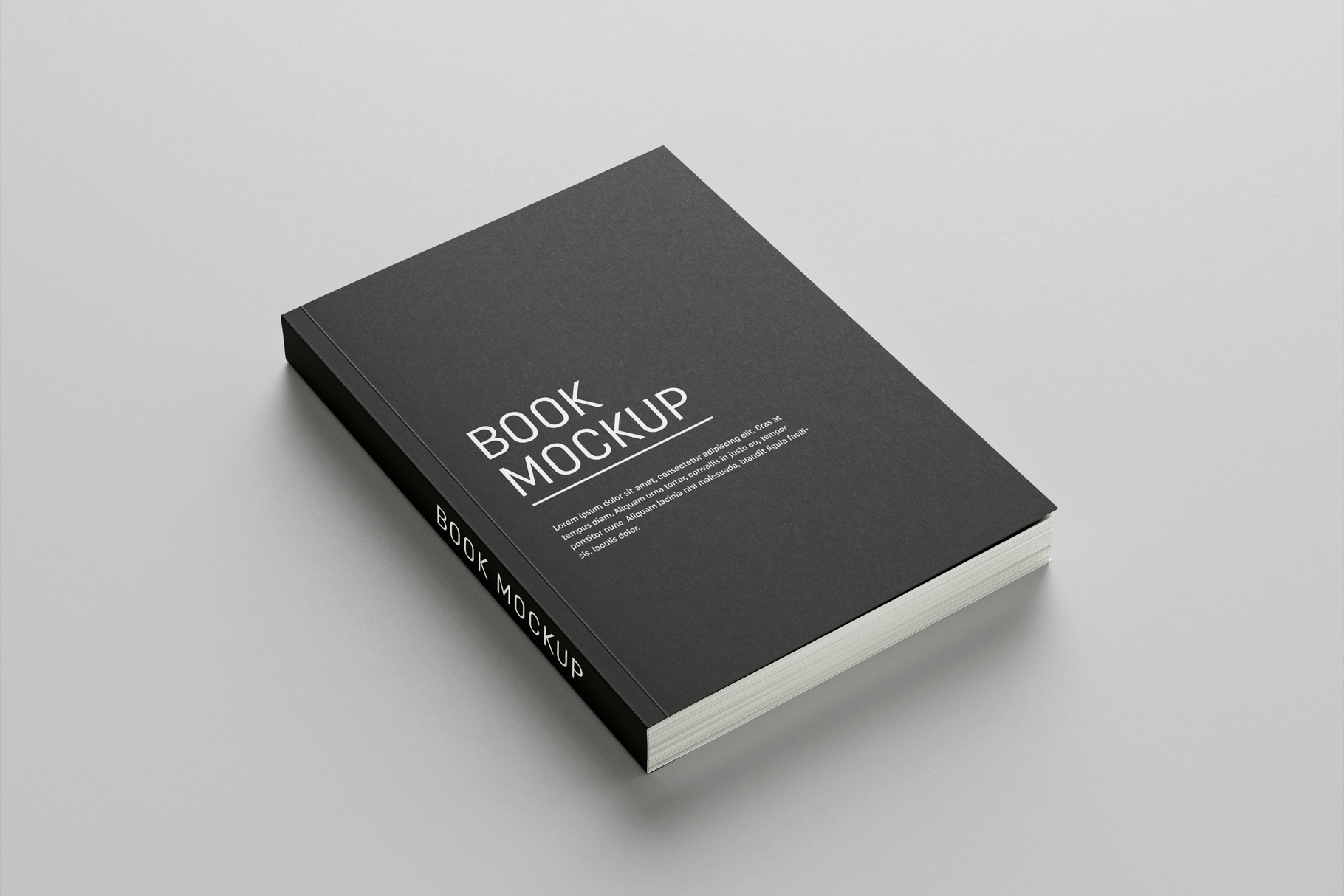 Book Cover Mockup 8 Psd File — image 1