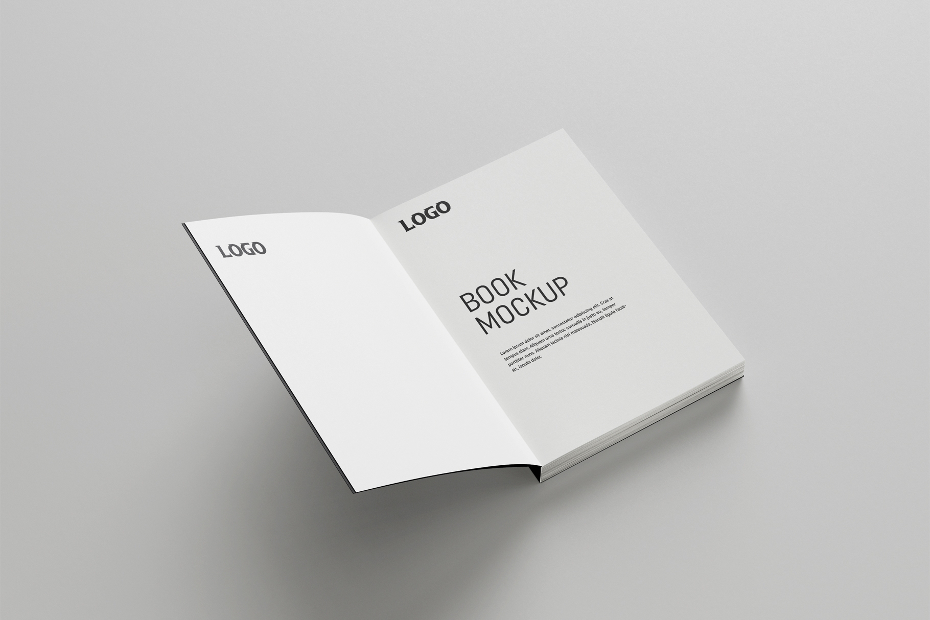 Book Cover Mockup 8 Psd File — image 3