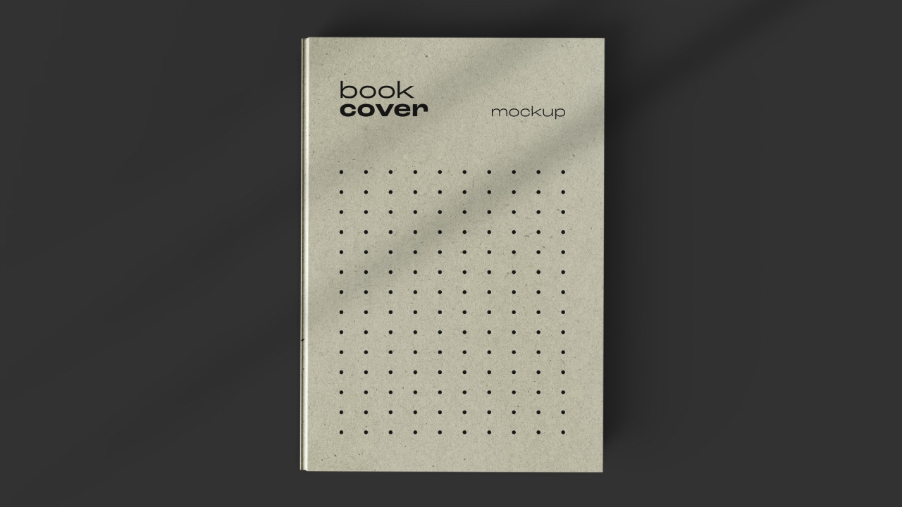 Book Cover Mockup Free download — image 1
