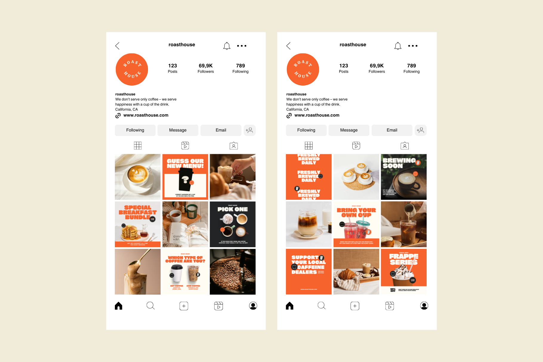Coffee Shop Social Media Pack | Canva Templates — image 6