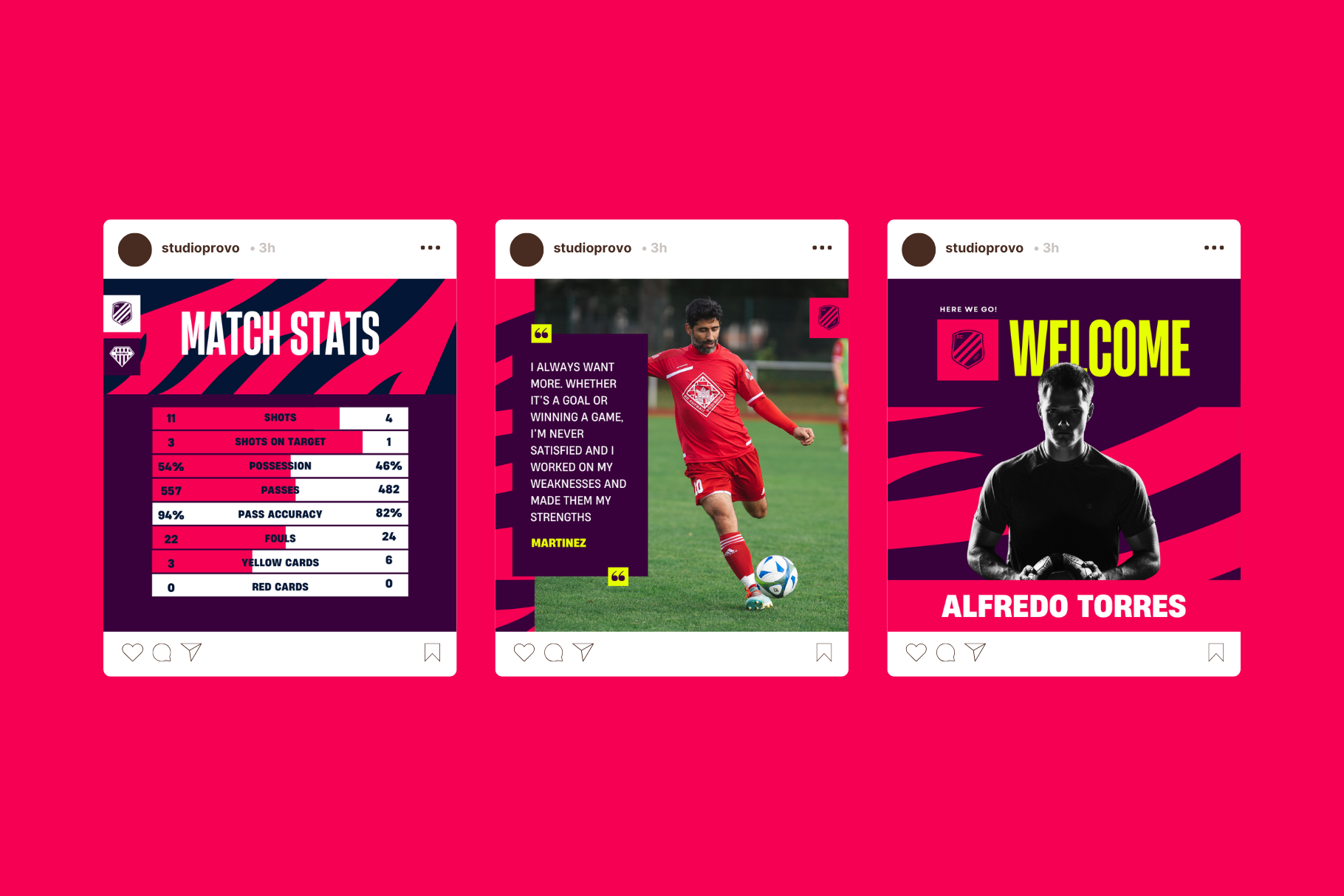 Football Matchday Social Media Pack | Canva Template — image 2