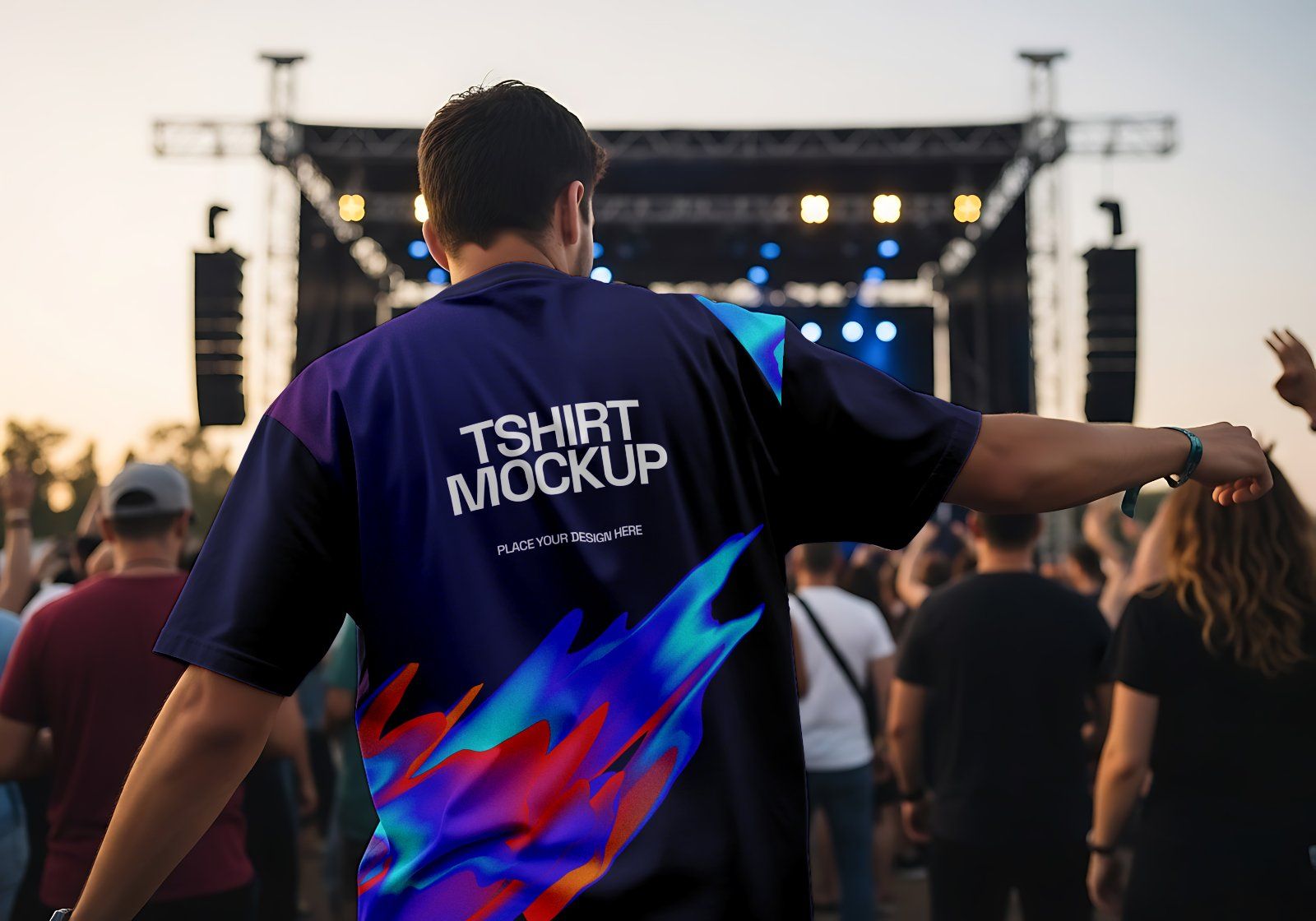 Premium Branding Festival Concert Music Mockup — image 4