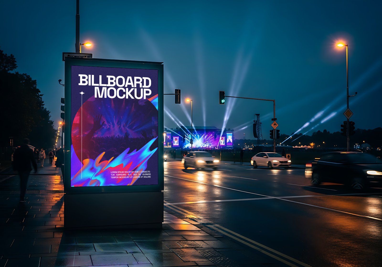 Premium Branding Festival Concert Music Mockup — image 5
