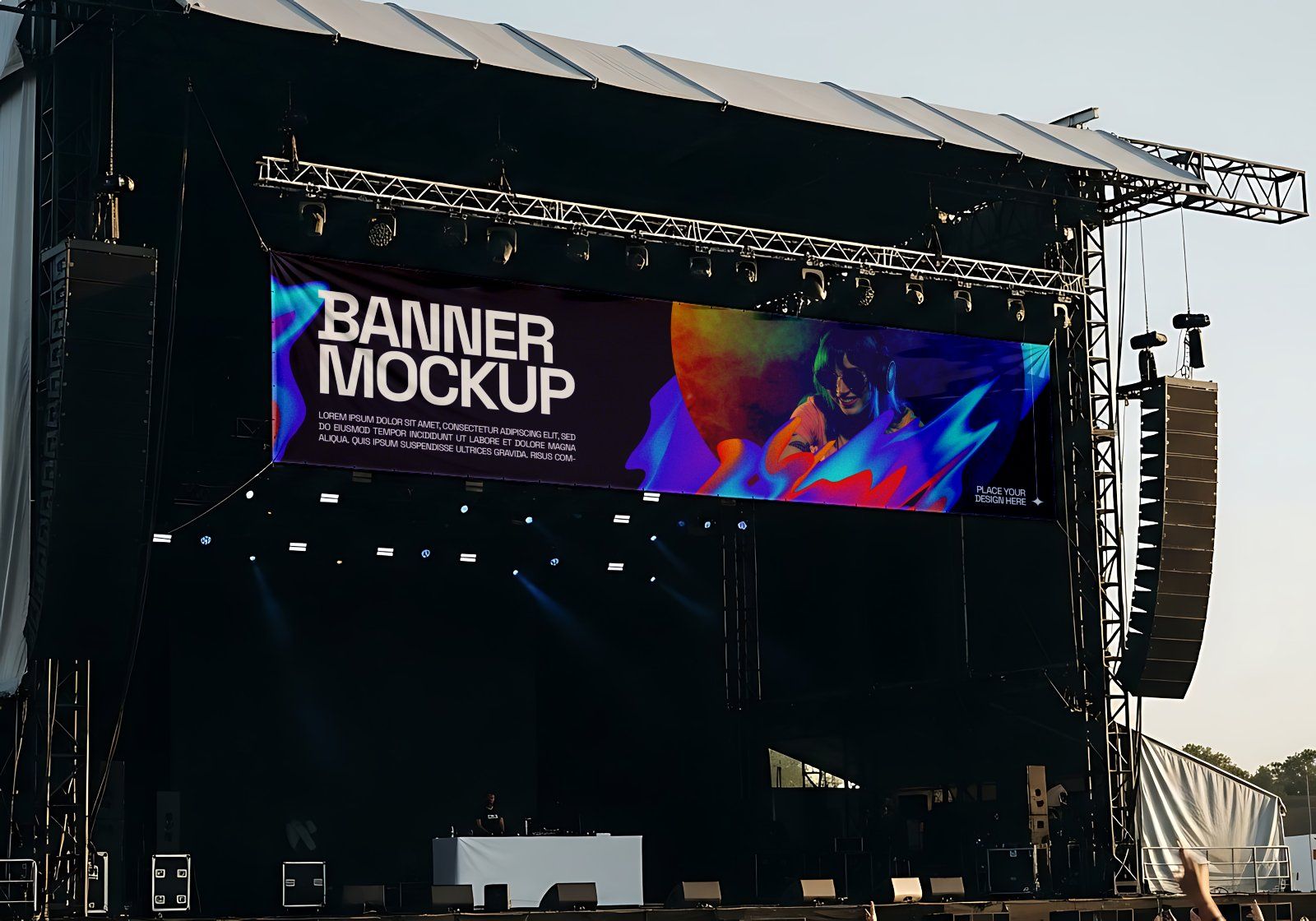 Premium Branding Festival Concert Music Mockup — image 12
