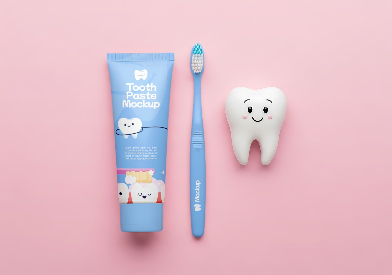 Children's Dental Clinic Branding Mockup Bundle – 15 Premium PSD Scenes for Pediatric Medical Identi — image 11