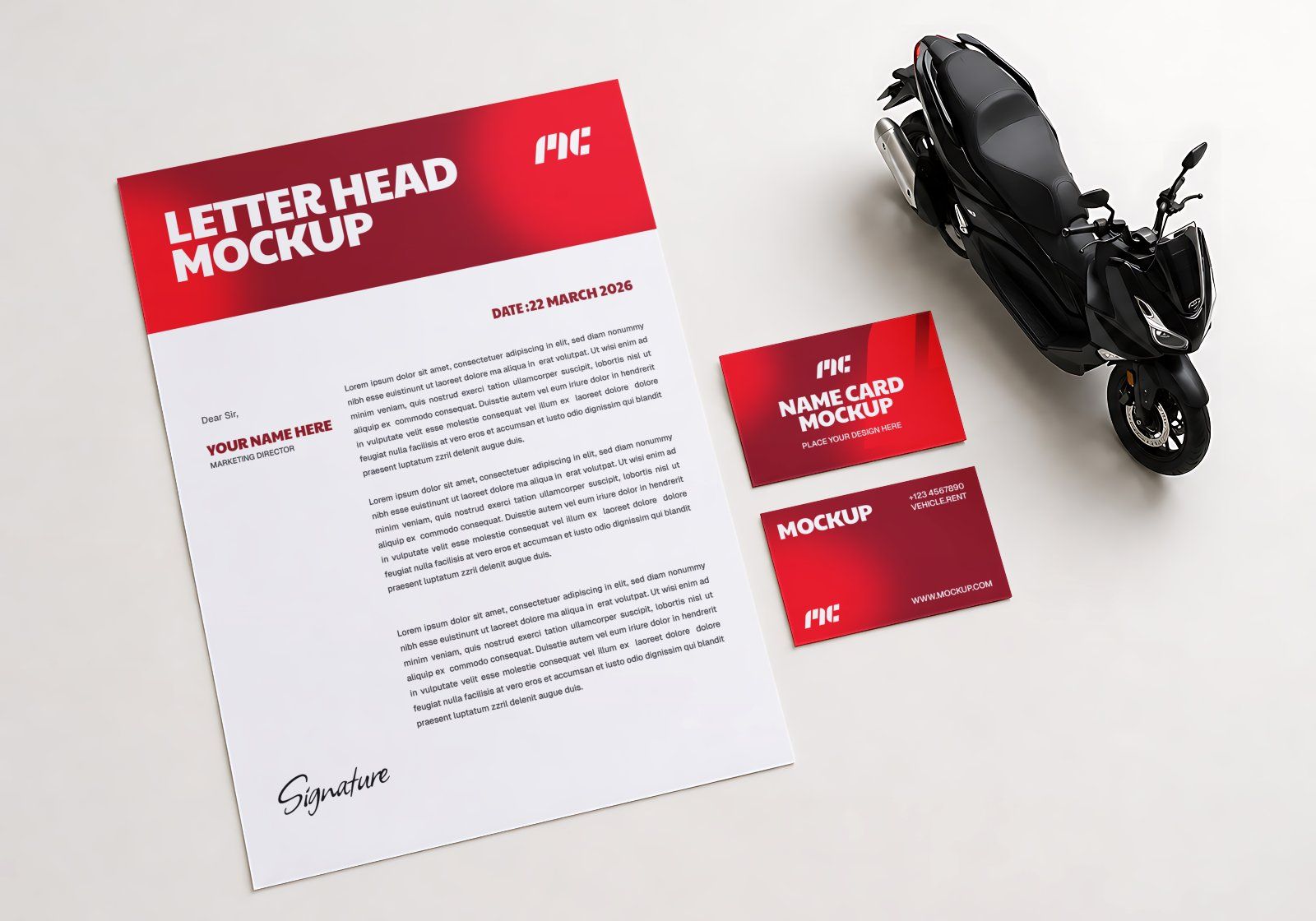 Ultimate Car Rental Branding Mockup Bundle – 15 Premium PSD Scenes for Automotive Travel & Fleet Ide — image 15