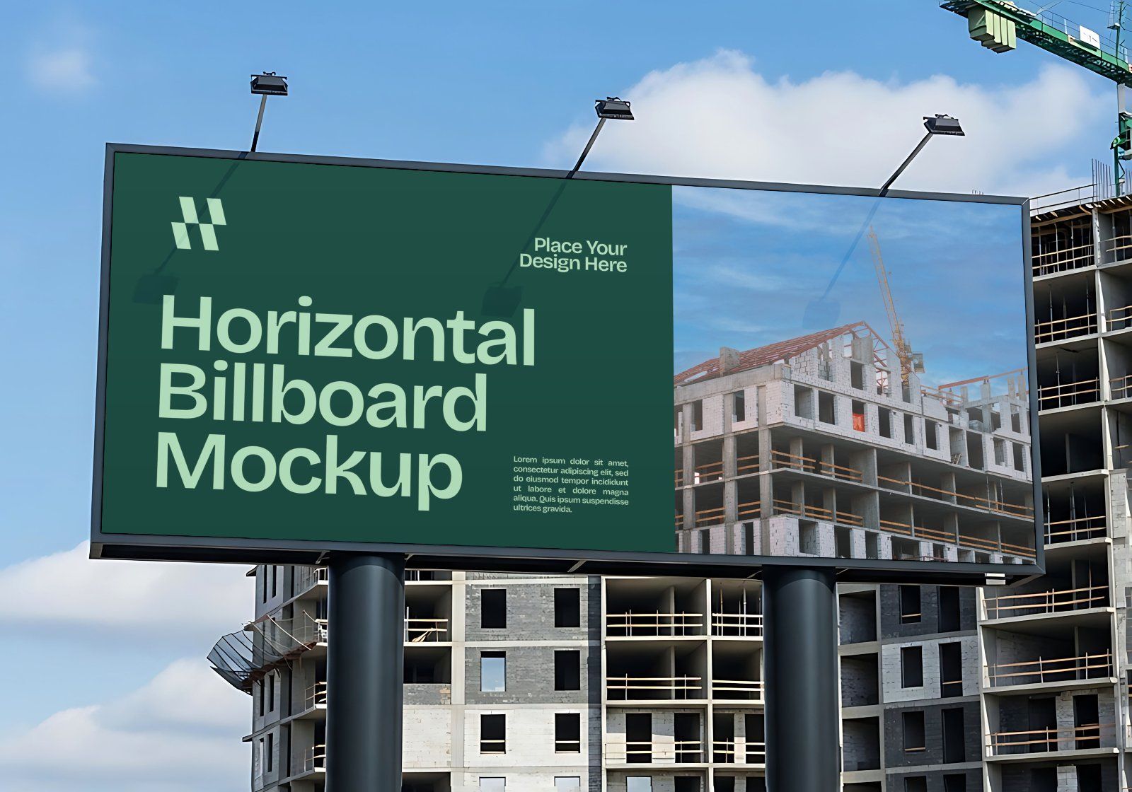 Premium Branding Green Construction Mockup — image 13